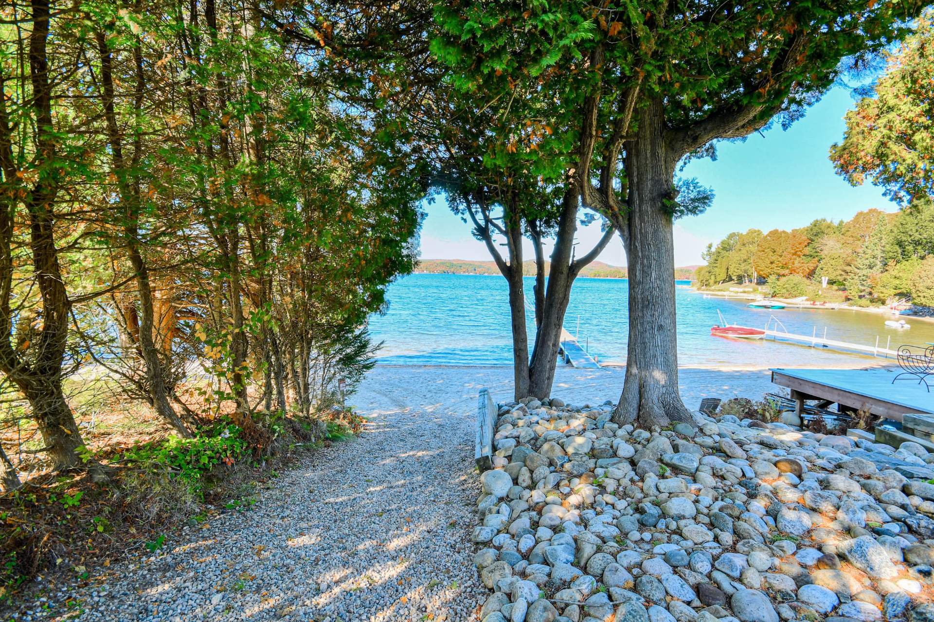 Bord de l'eau - accès à l'eau