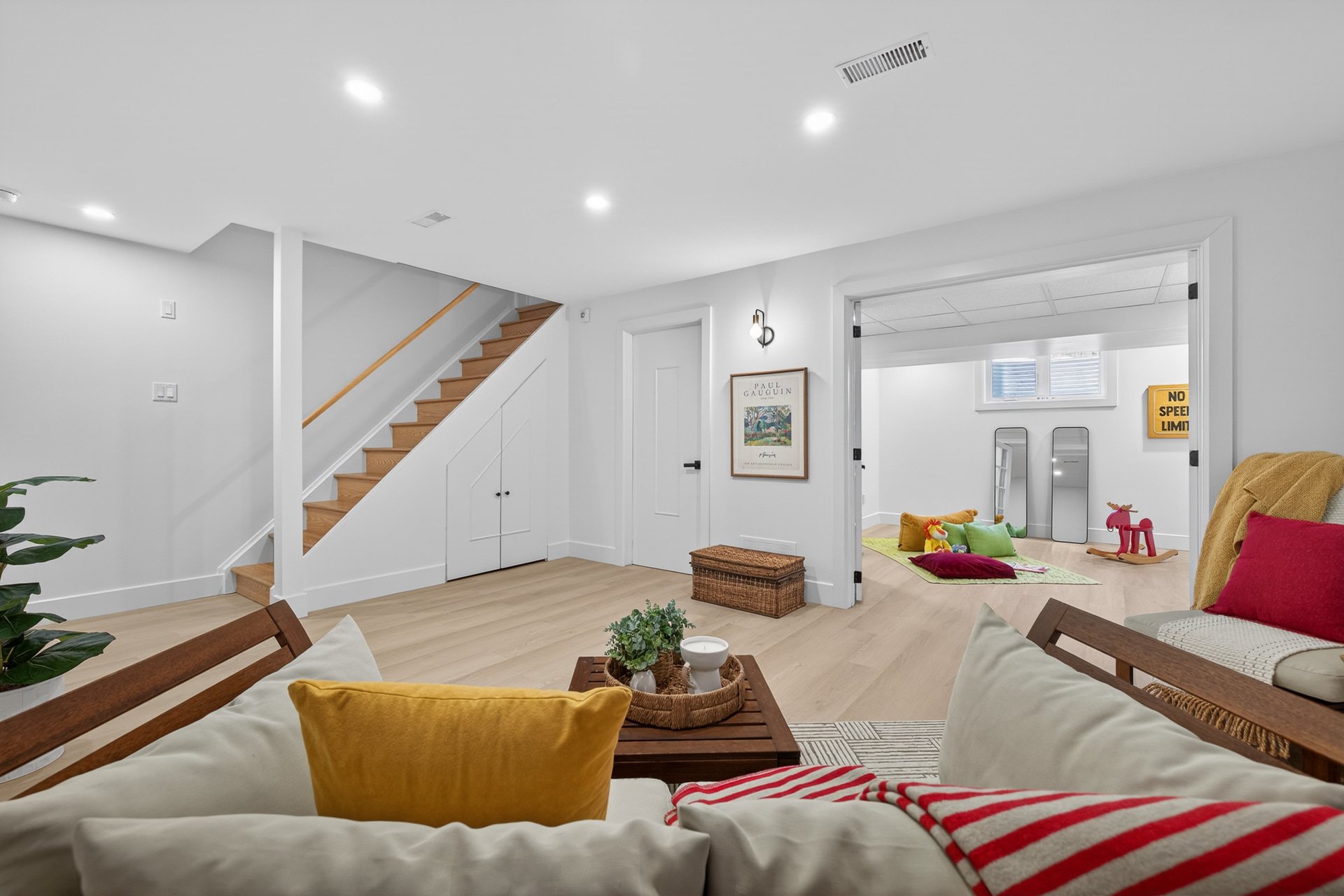 Family room - basement