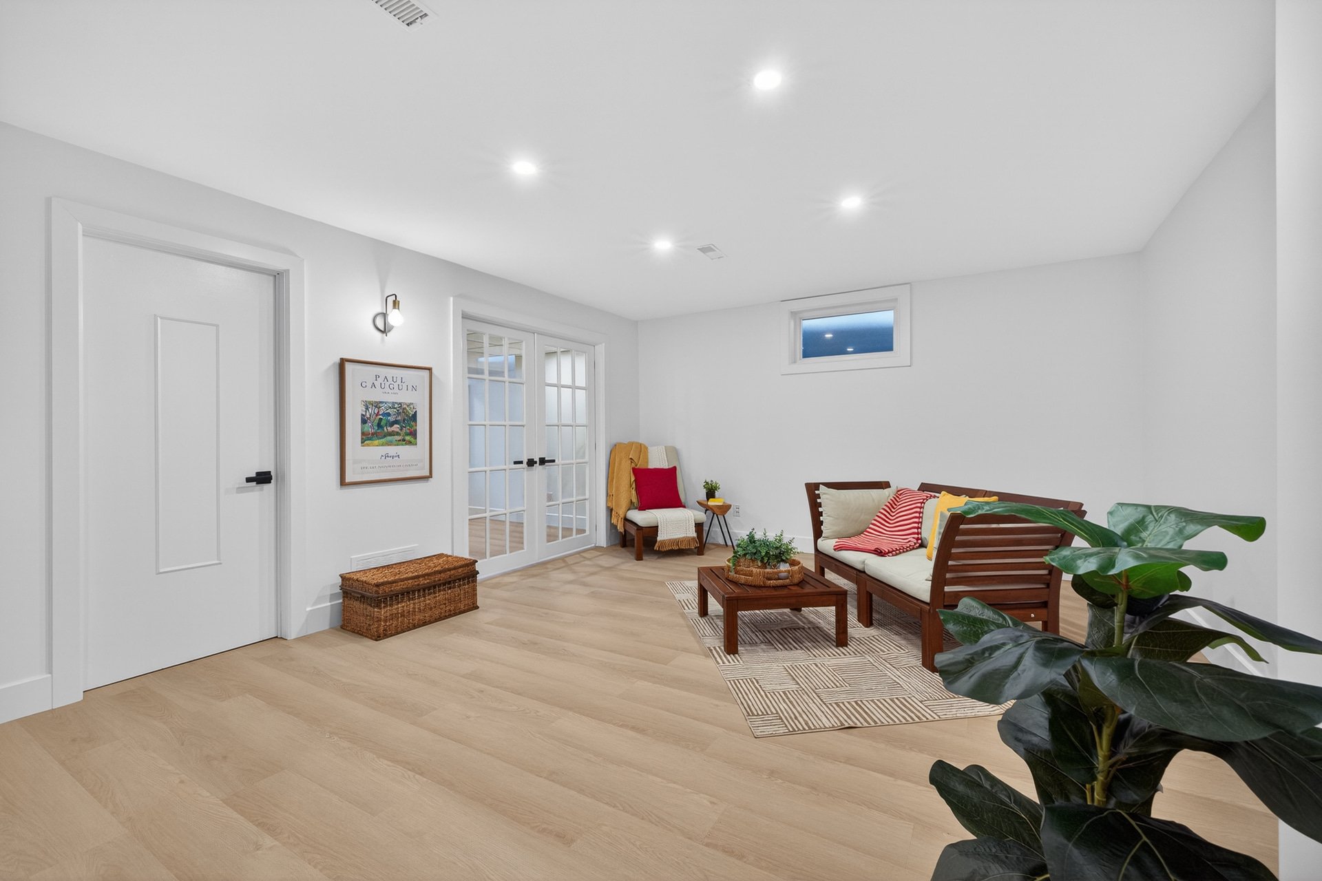 Family room - basement