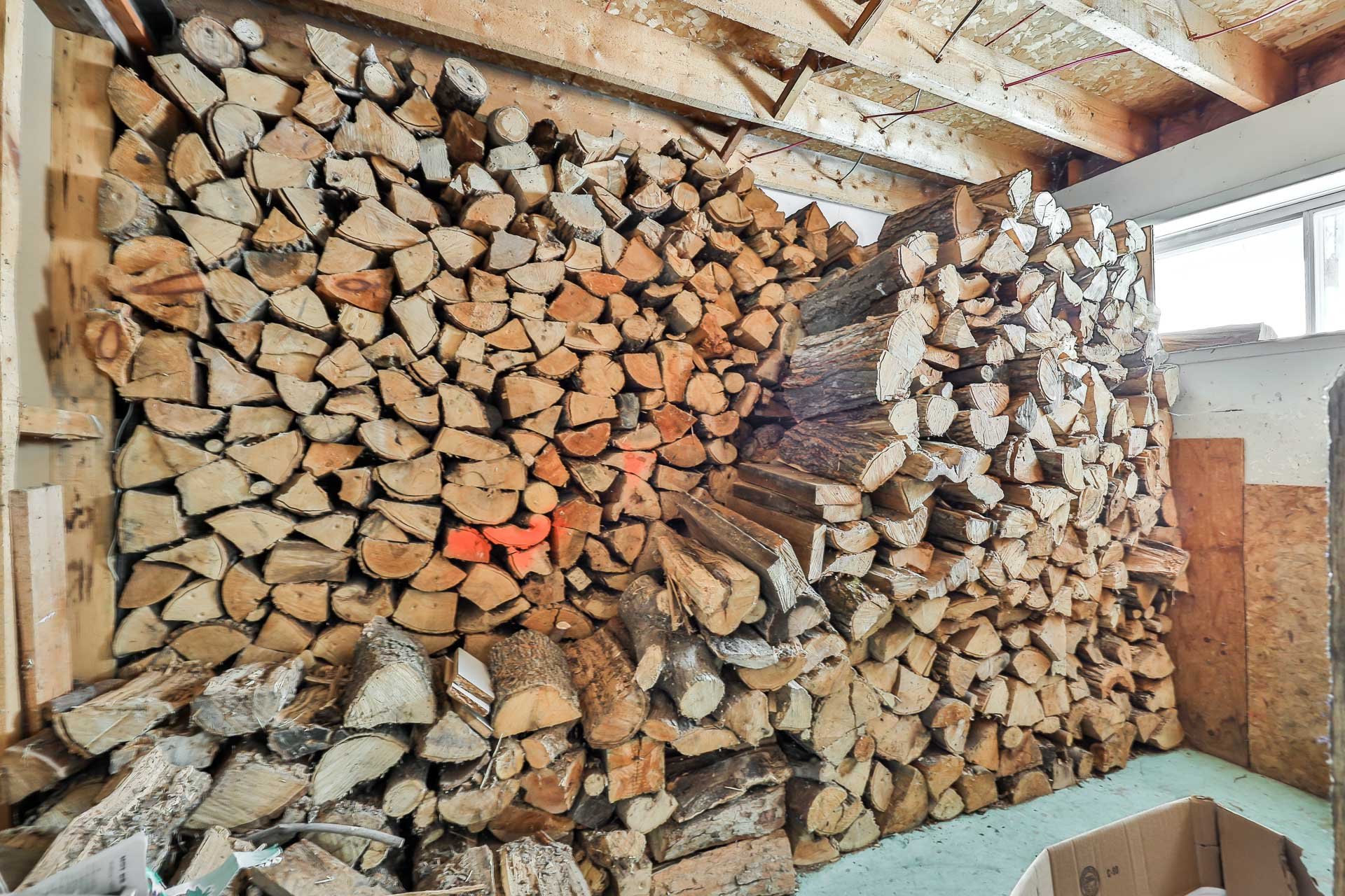 Autre - chambre pour bois de chauffage.