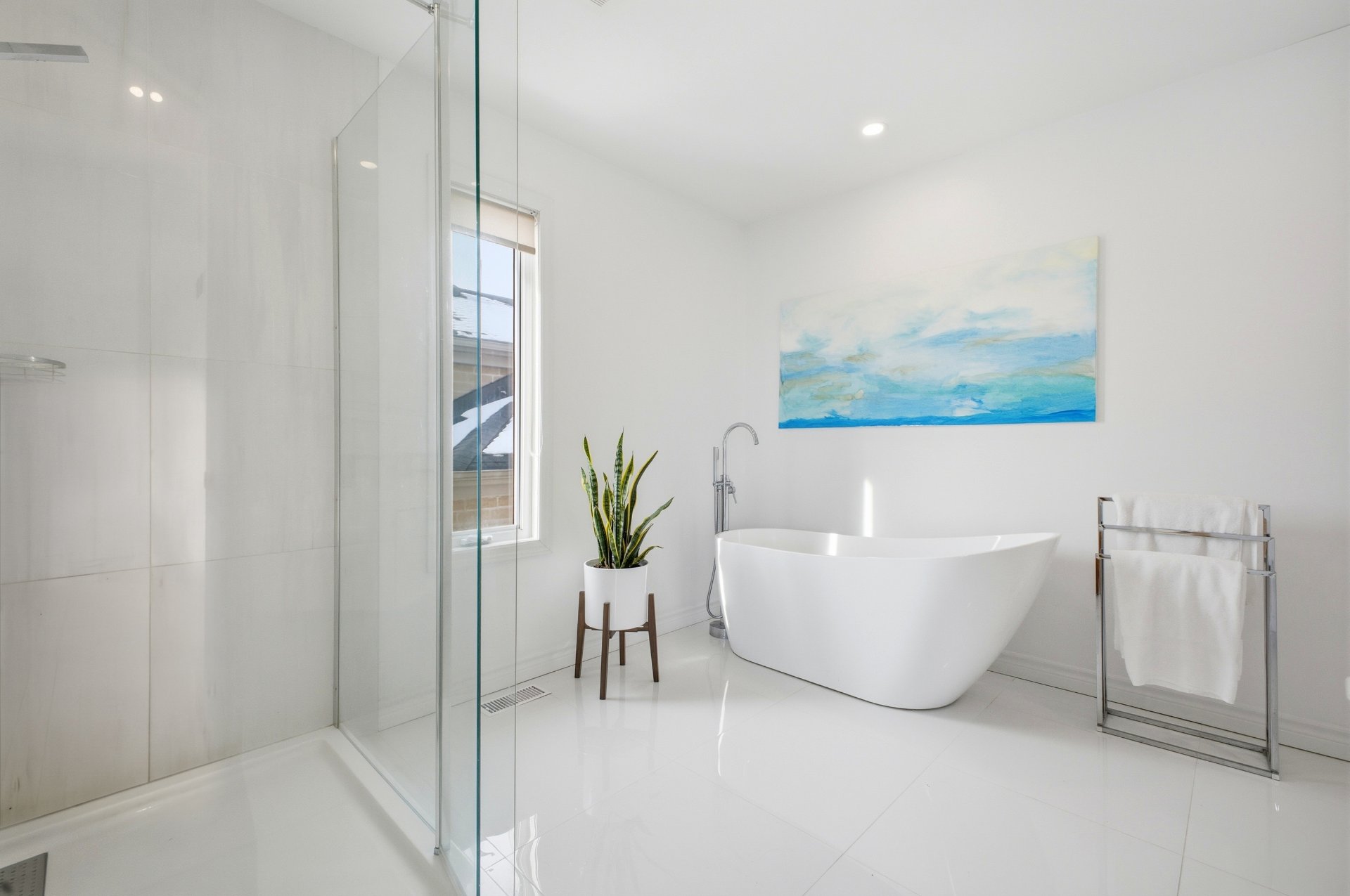 Salle de bains attenante à la CCP