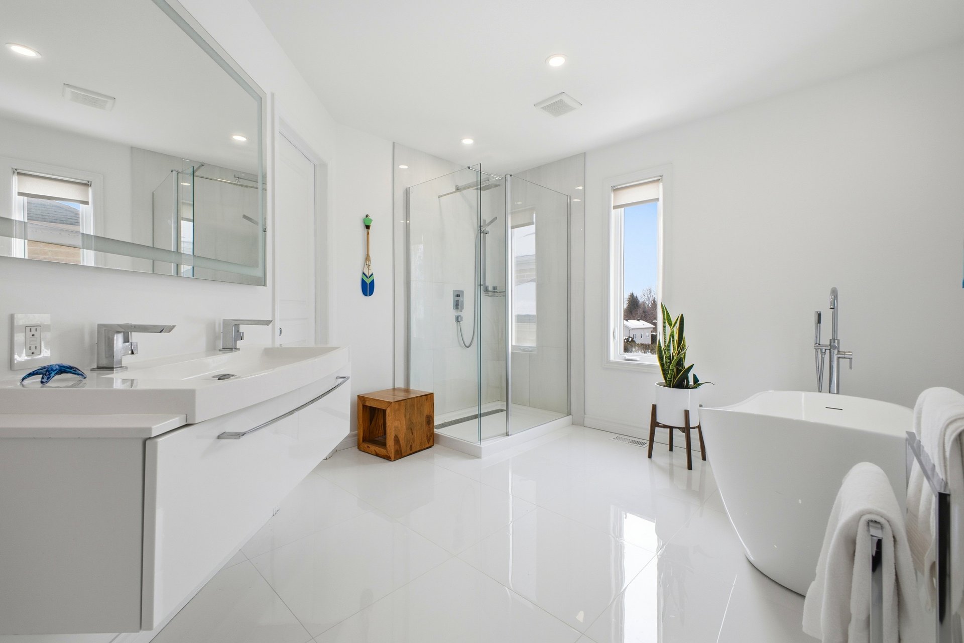 Salle de bains attenante à la CCP