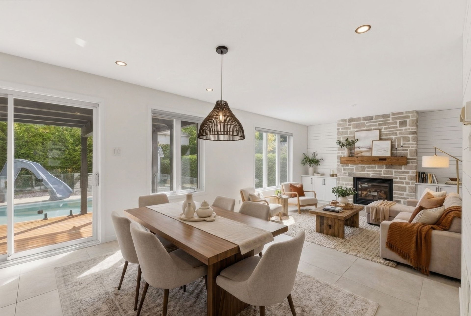 Virtual staging
