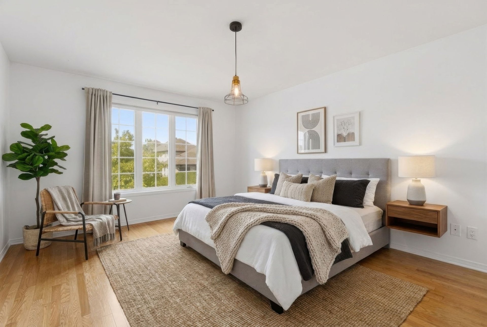 Virtual staging