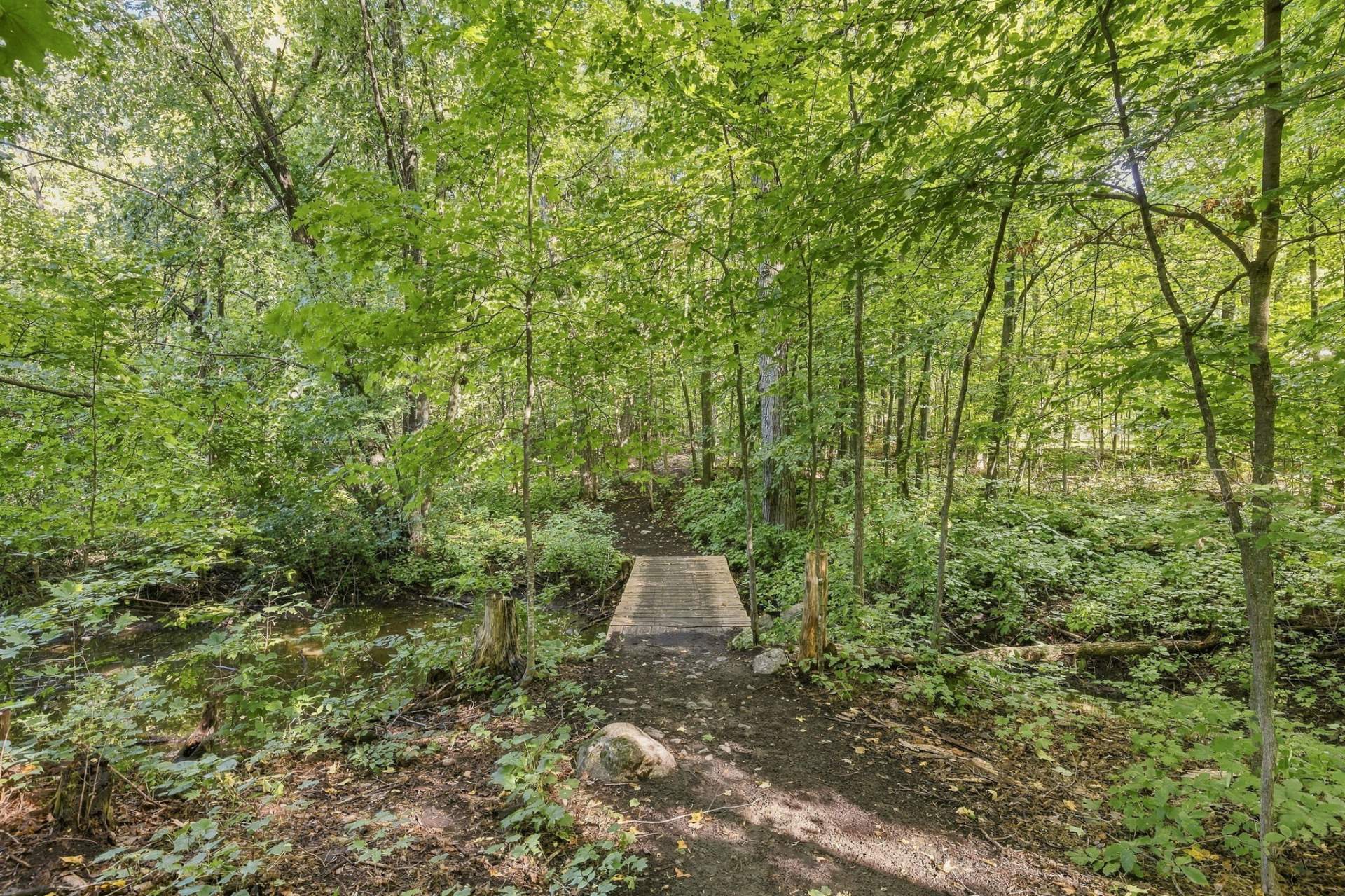 Neighborhood walking trails