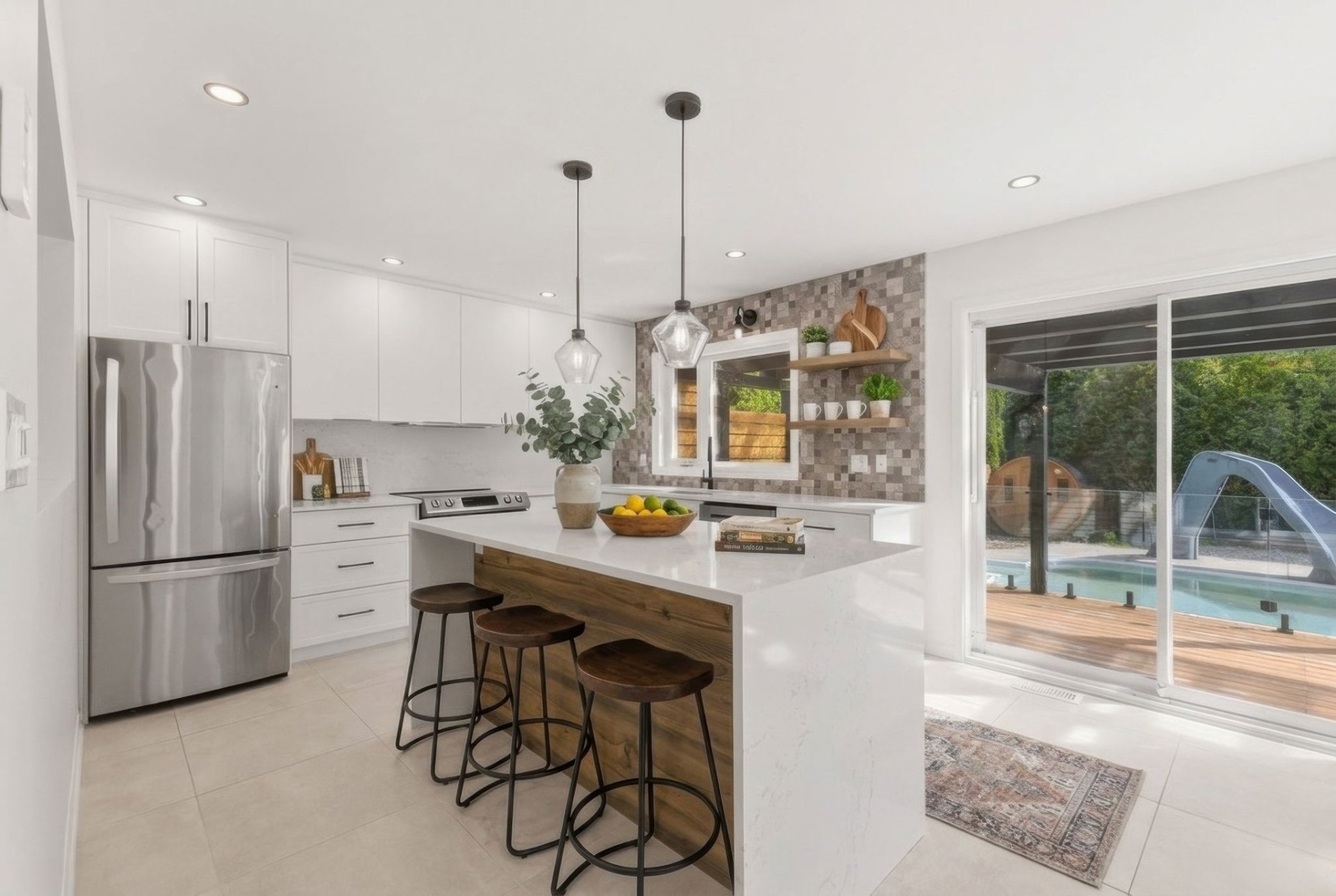 Virtual staging