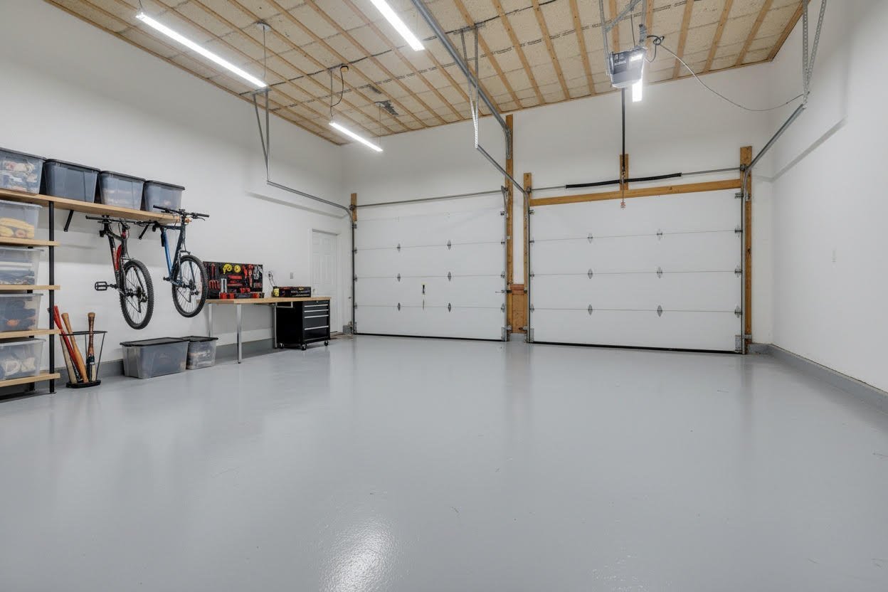 Garage - Virtual home-staging projection