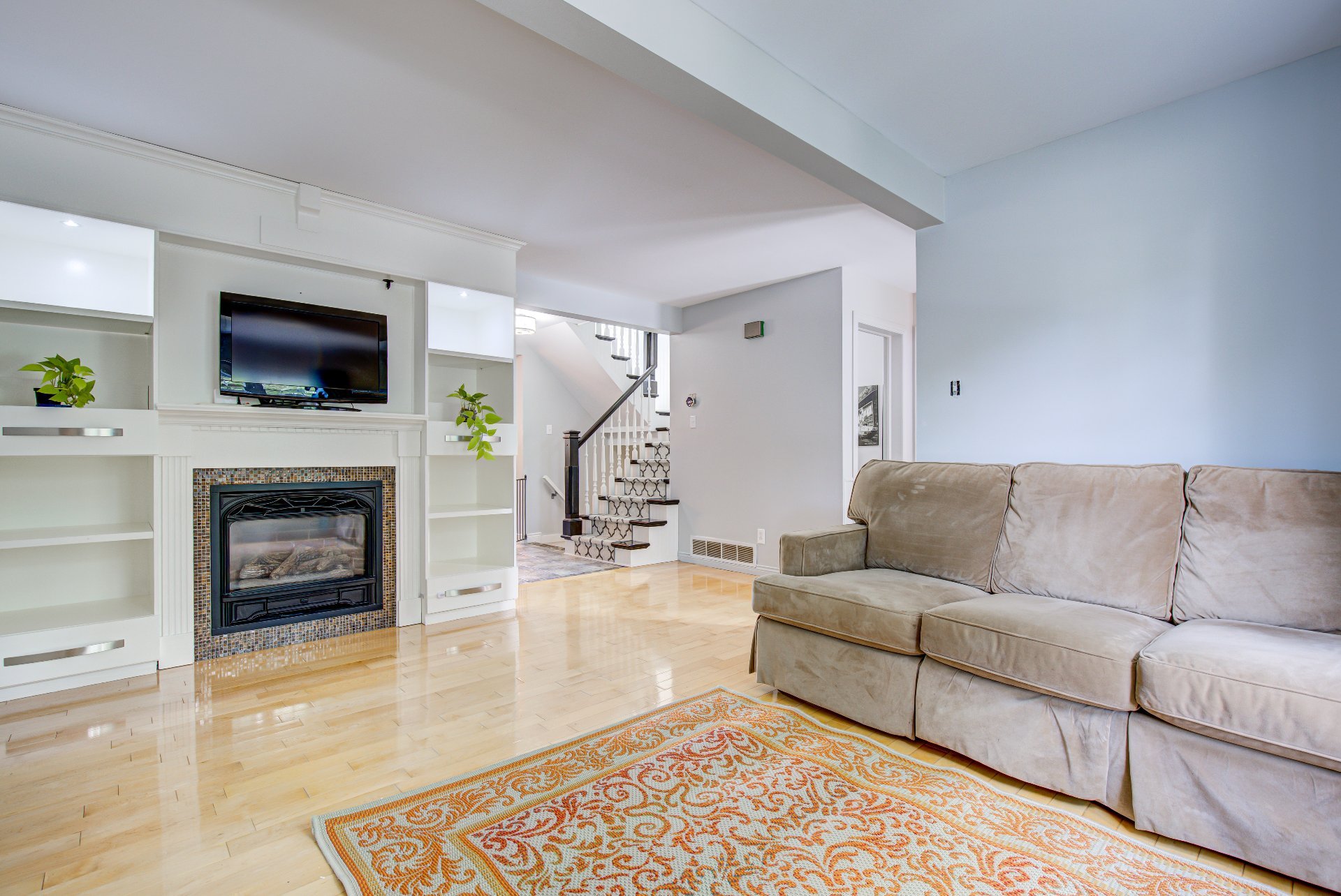 Salon - Foyer au gaz