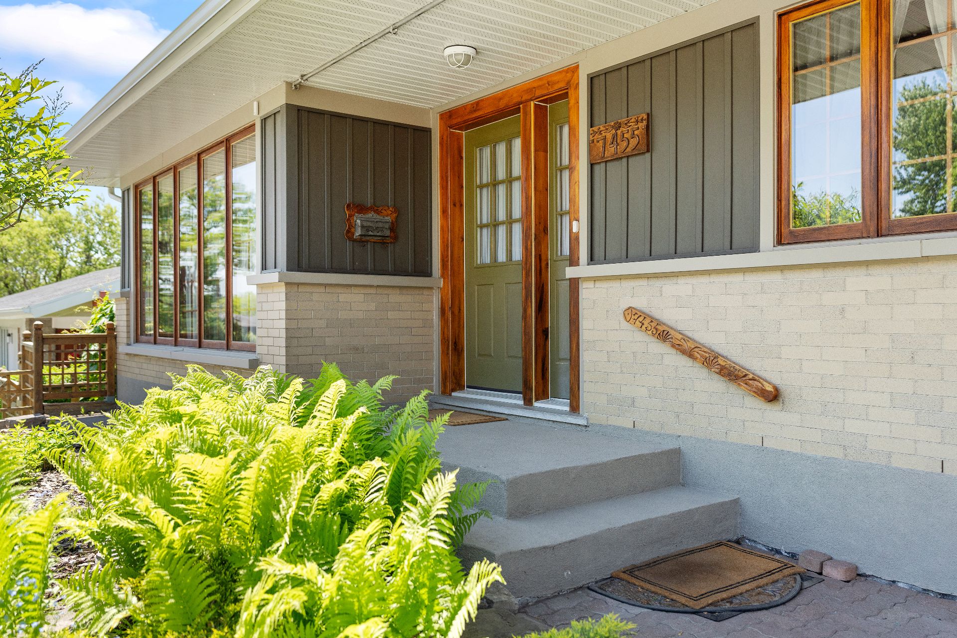 Exterior entrance