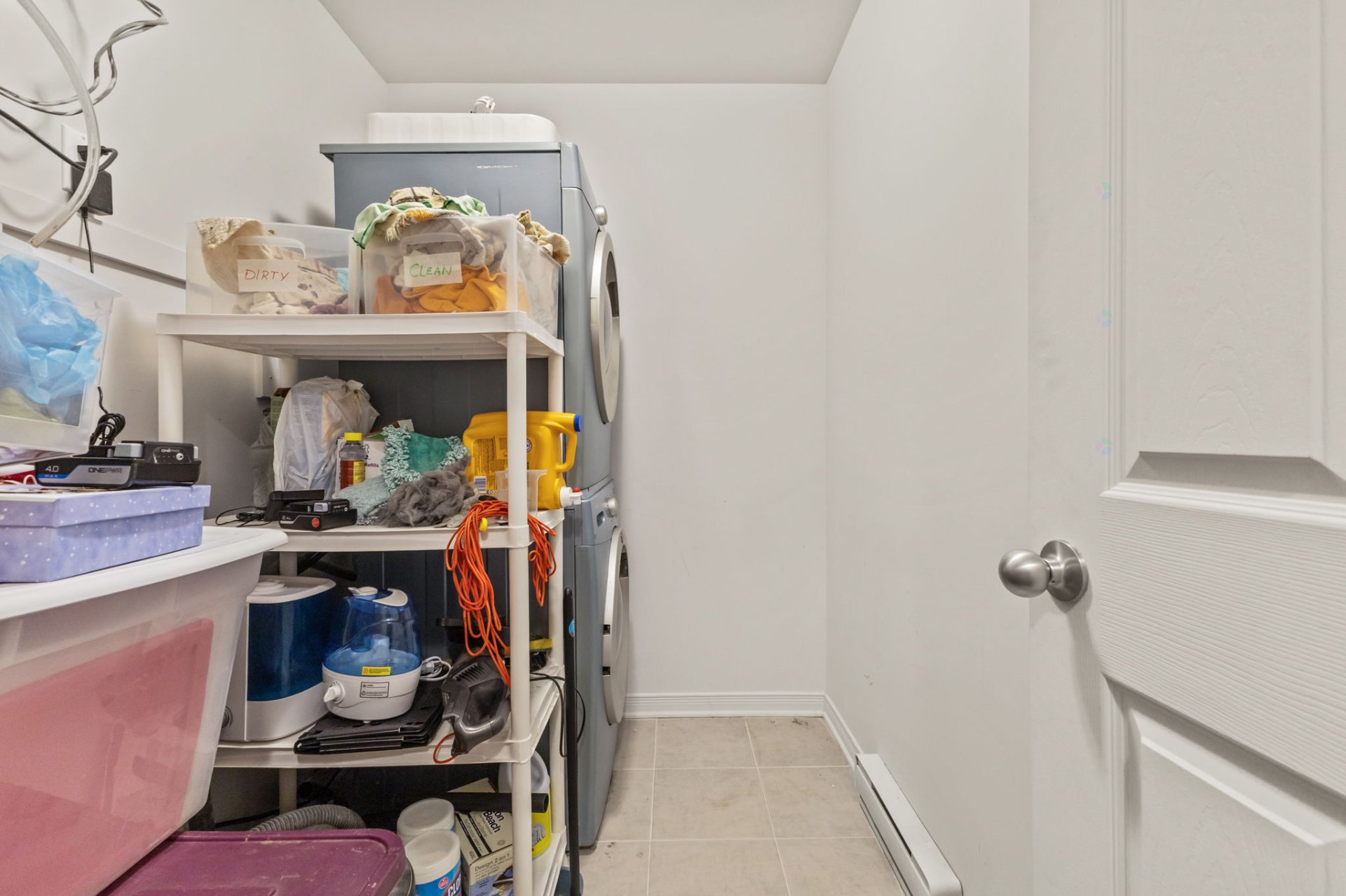 Storage/Laundry room