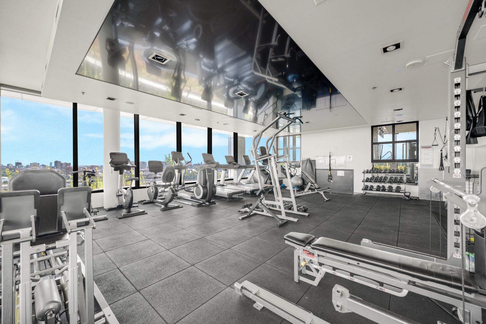 Salle d'exercice