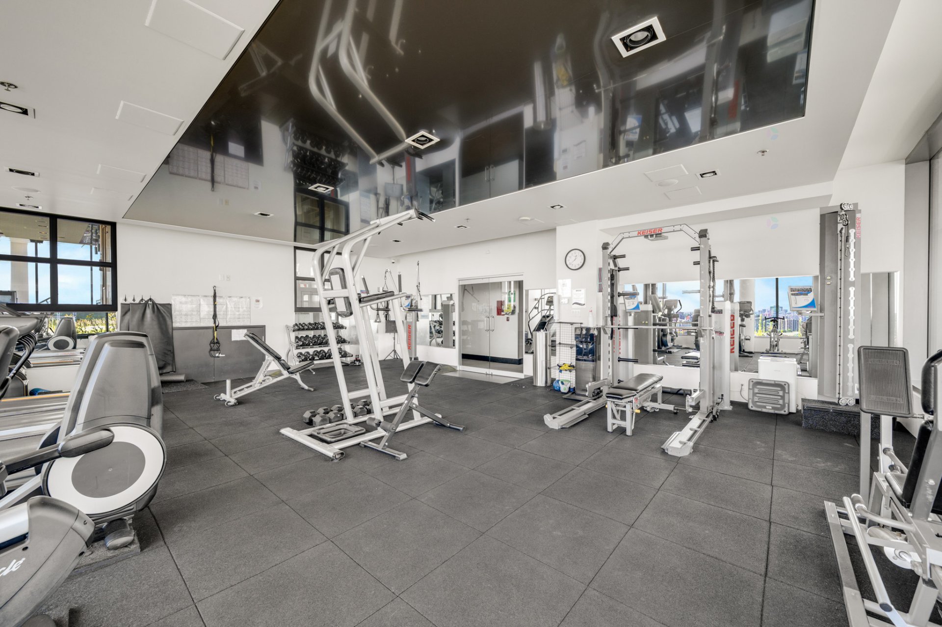 Salle d'exercice
