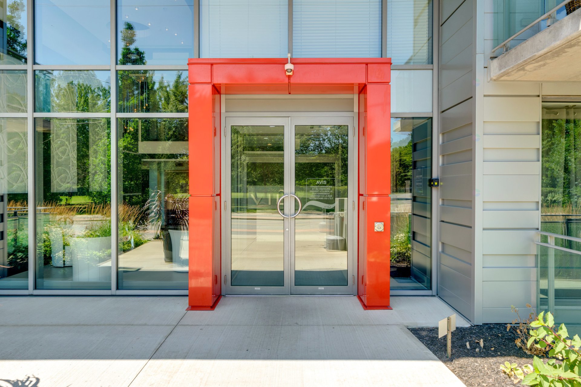 Entrée extérieure