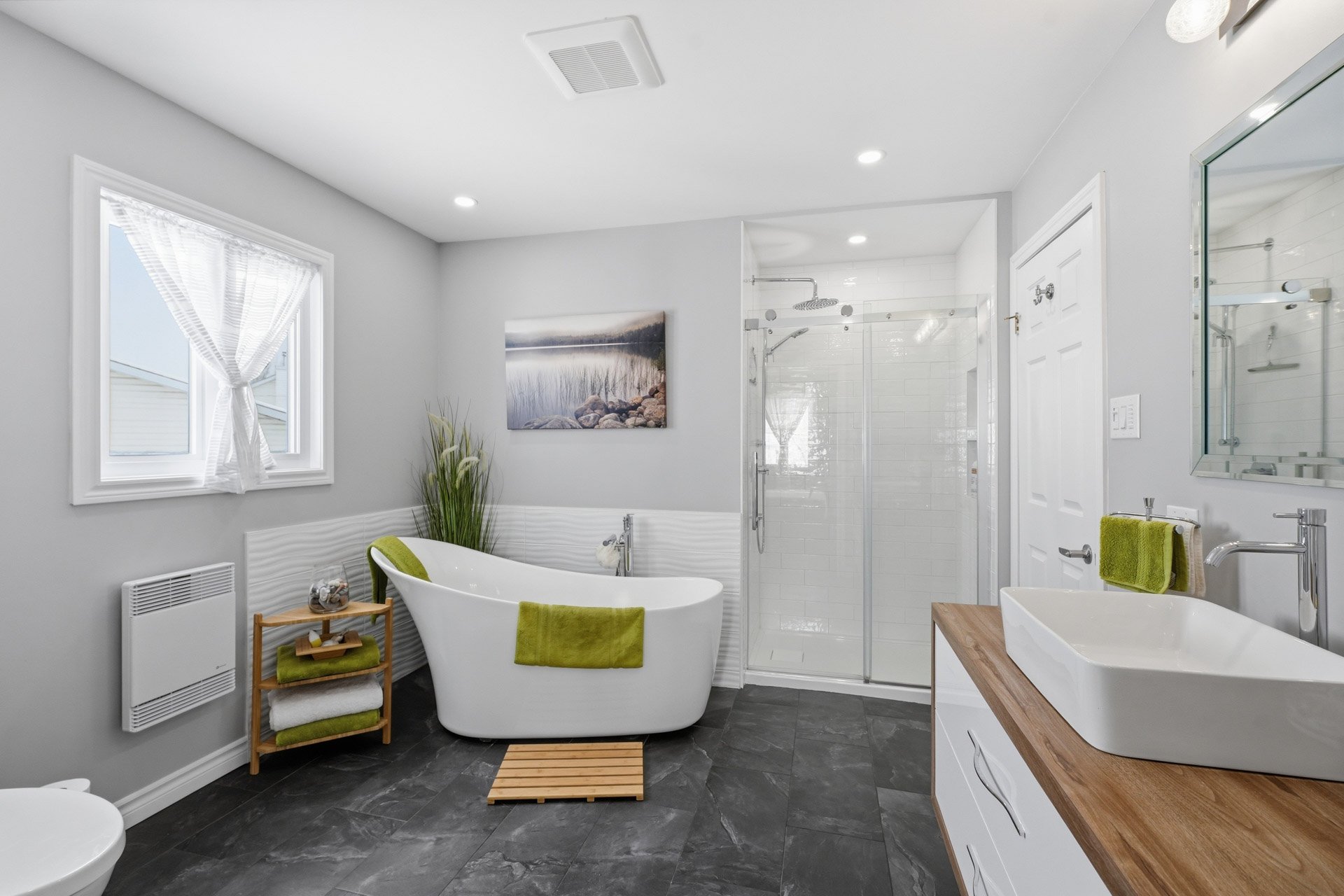 Salle de bains attenante à la CCP