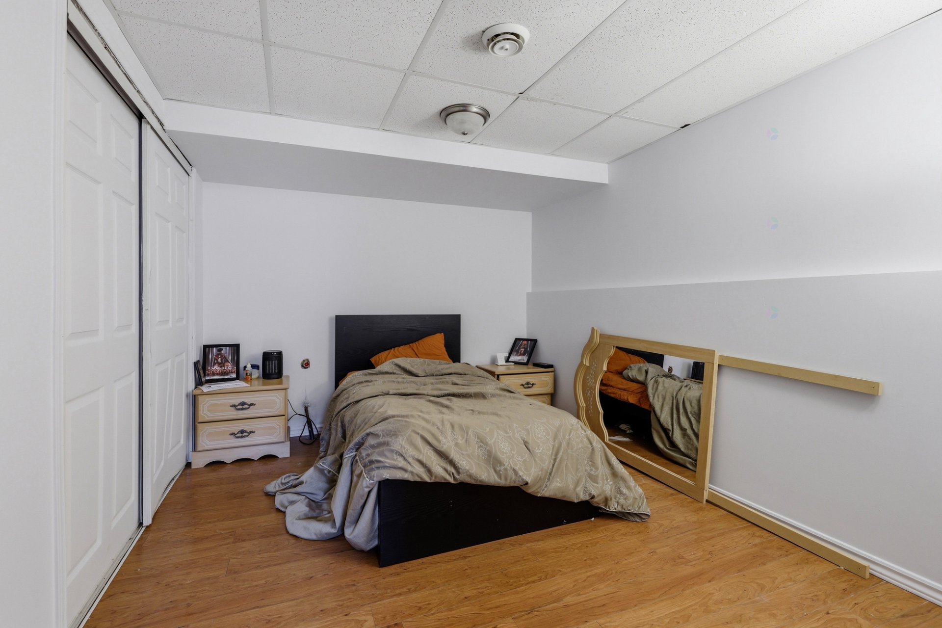 utilisé comme chambre