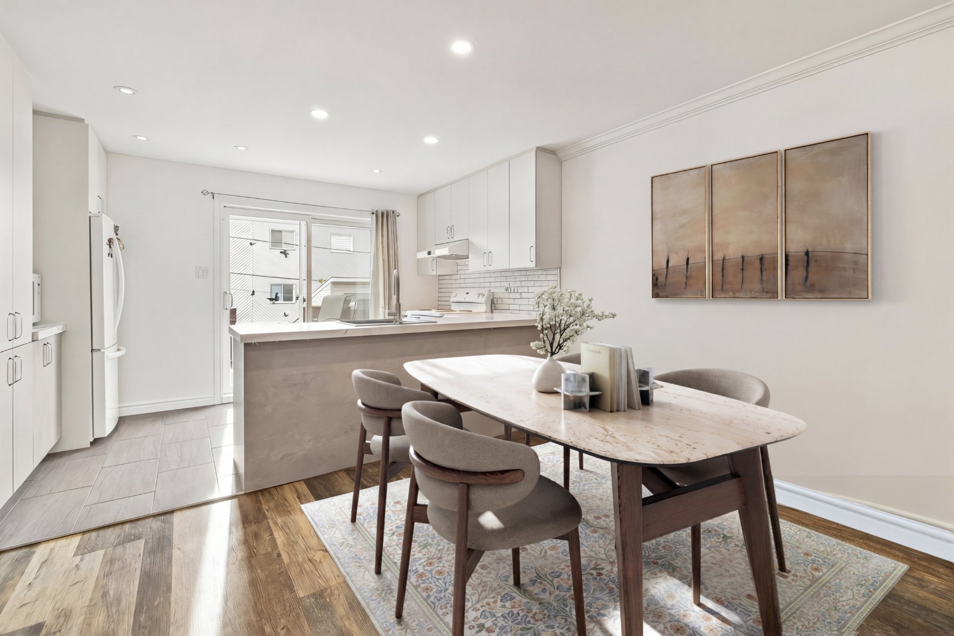 Dining room - Virtually staged