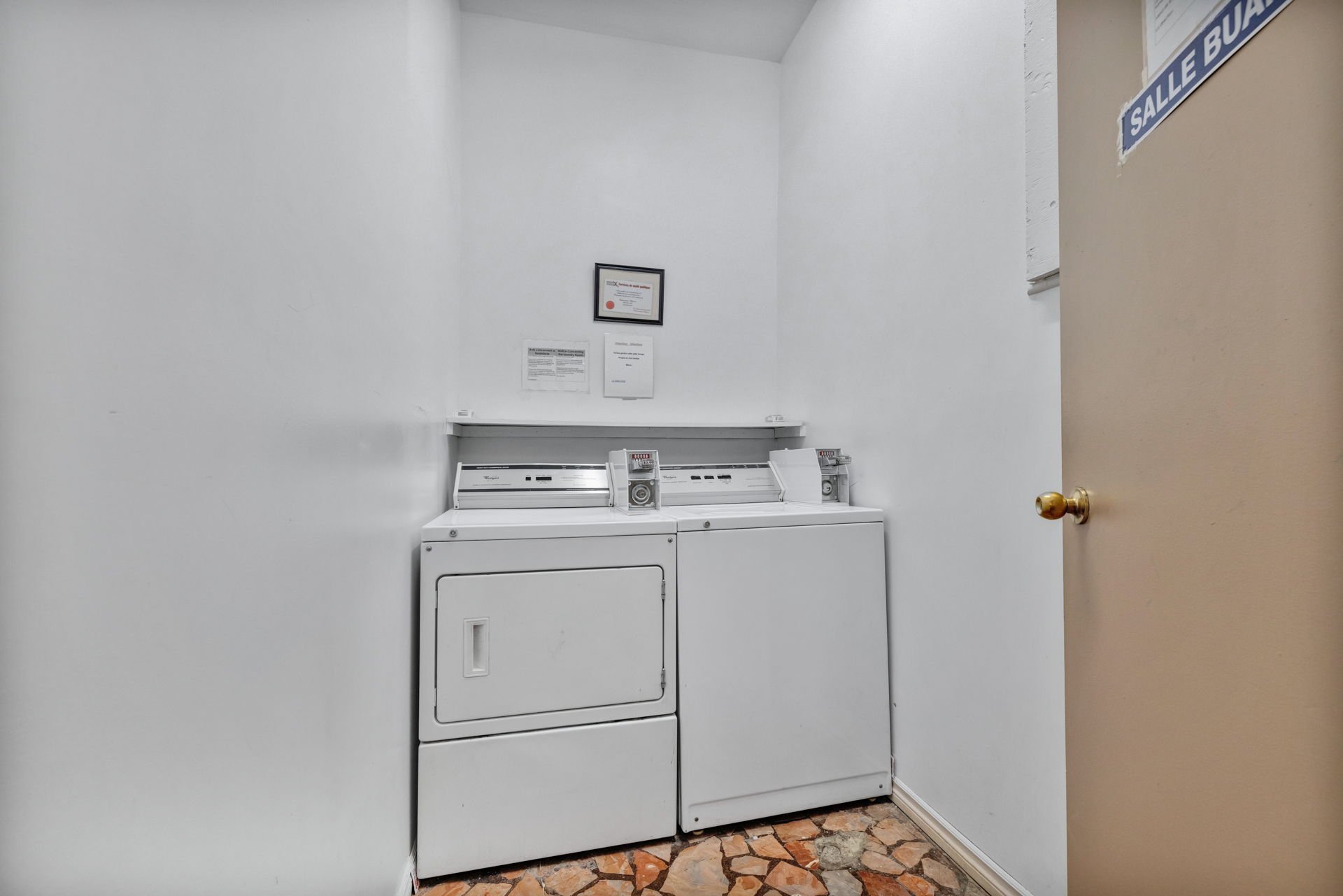 Salle de lavage