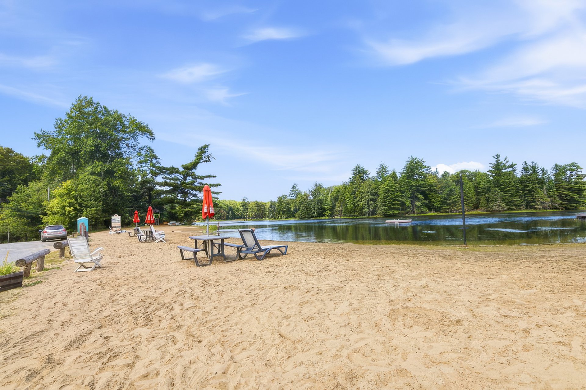 Access to a body of water