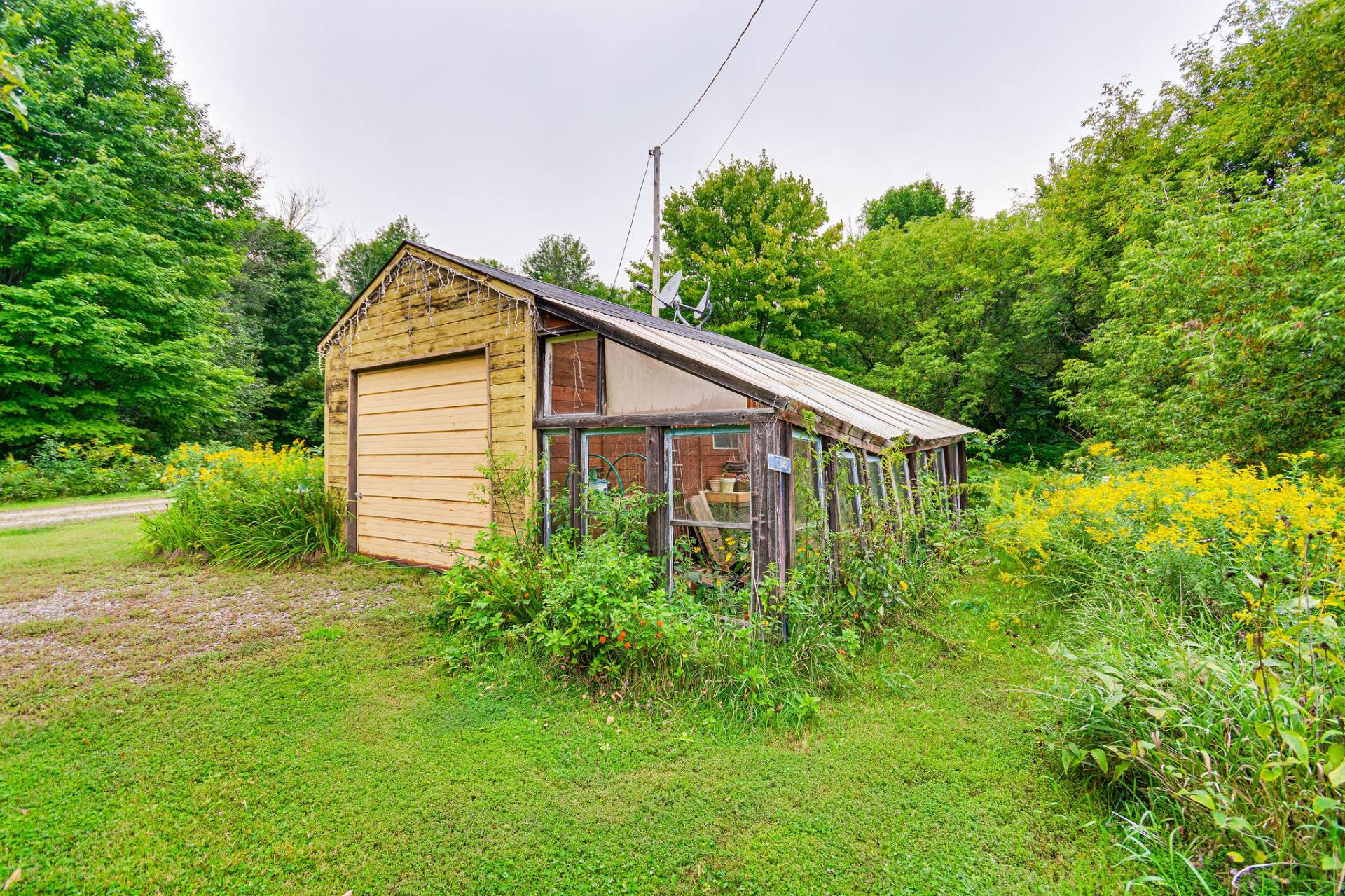 Including a greehouse