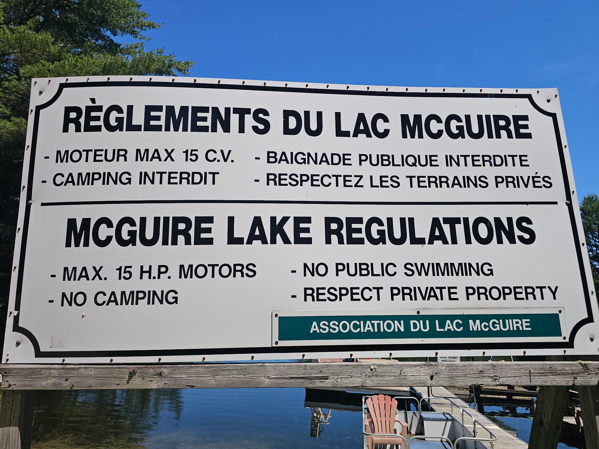 Débarcadère de bateaux