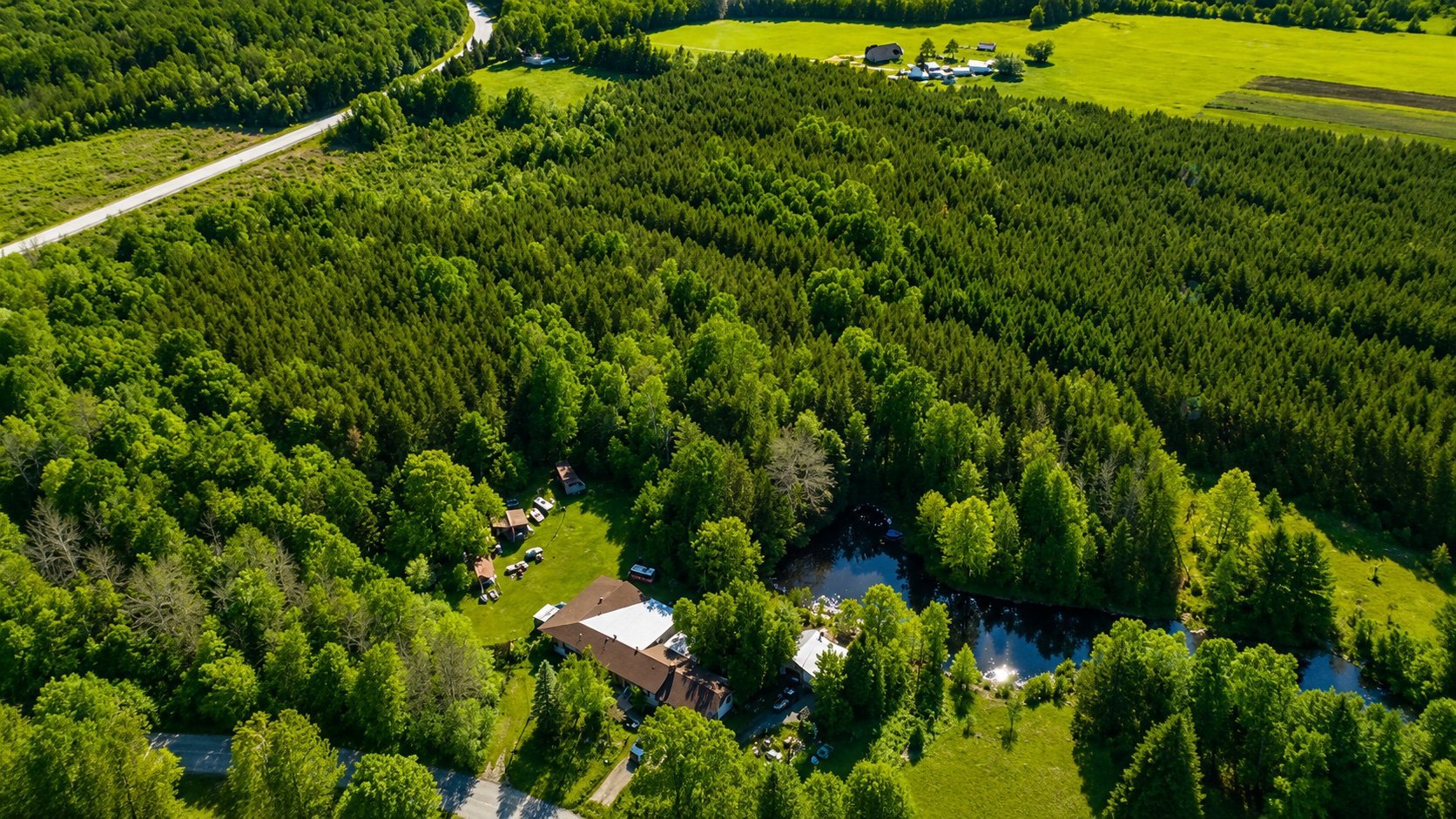 Aerial photo