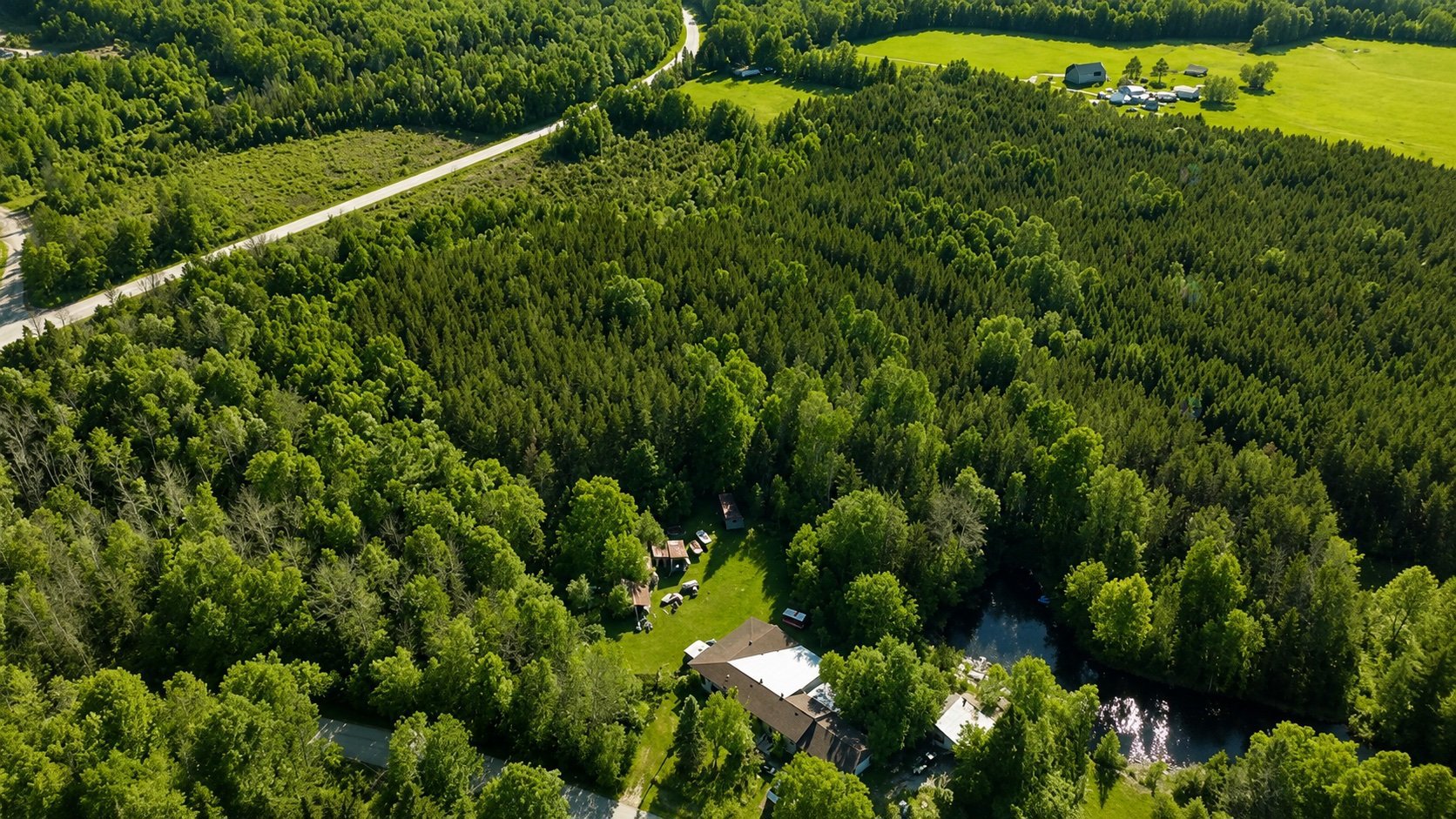 Aerial photo
