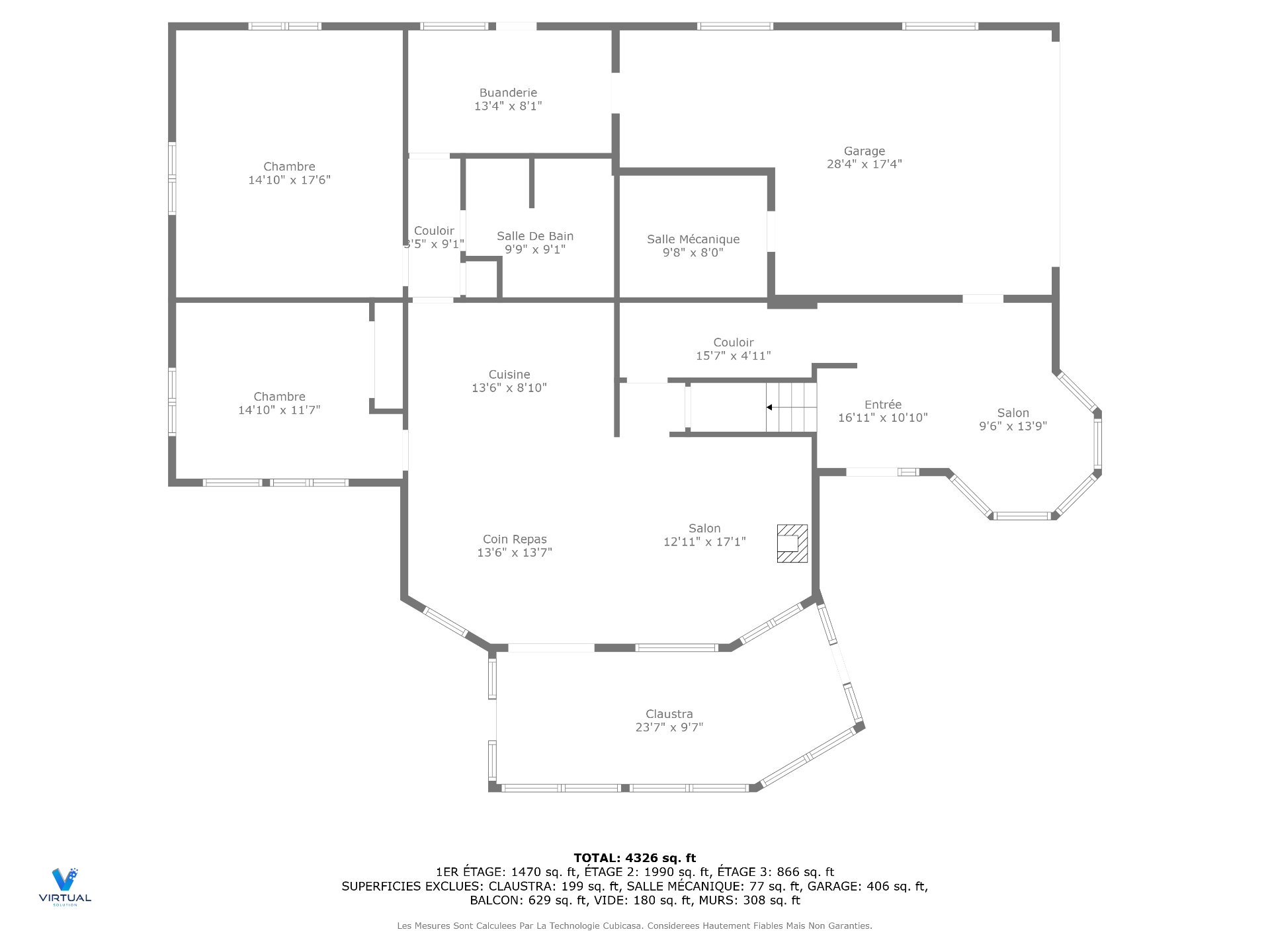 Drawing (sketch) - Main floor