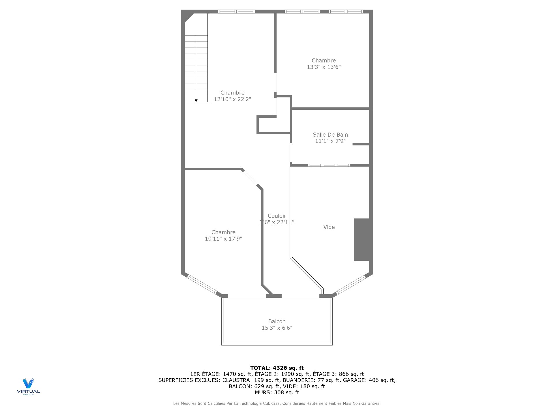 Drawing (sketch) - 3rd floor