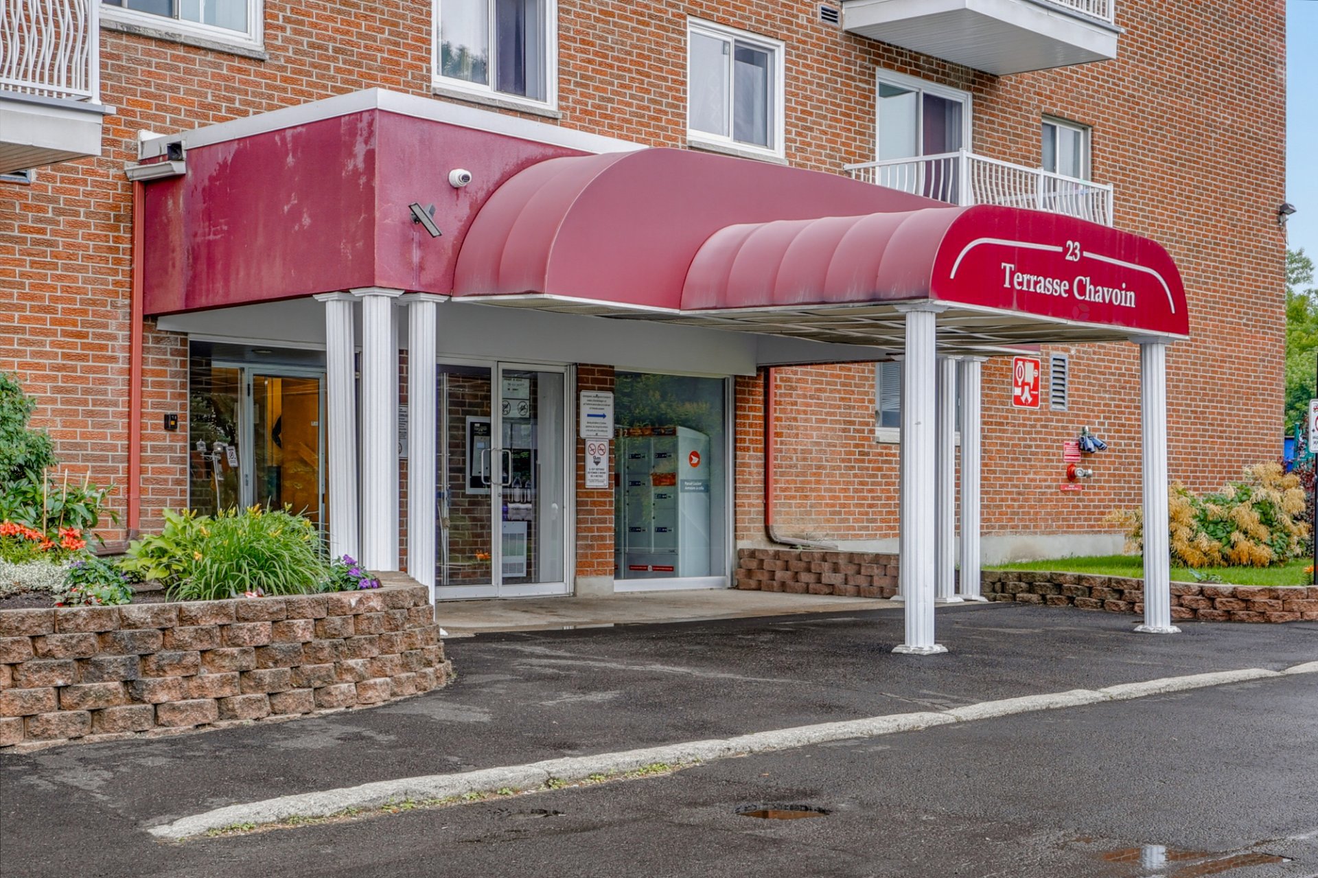 Exterior entrance