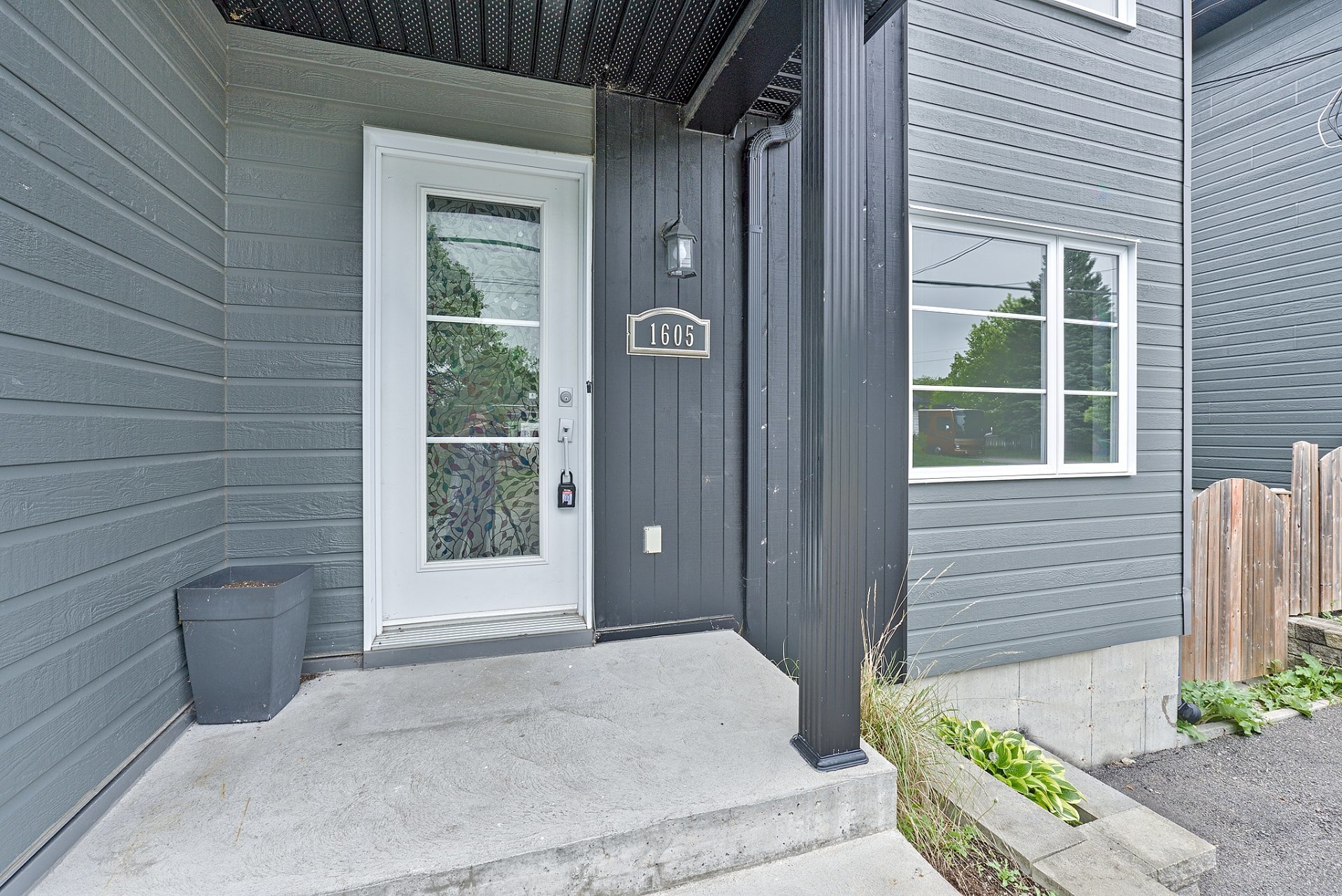 Exterior entrance