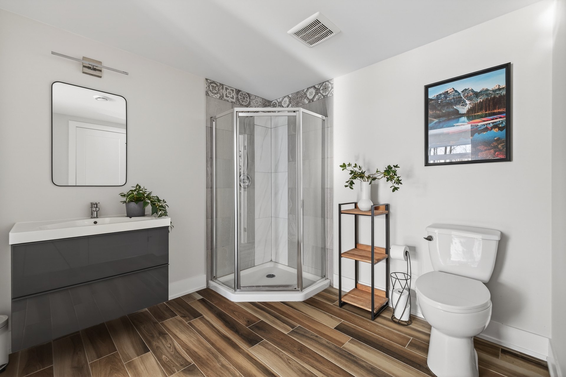 Salle de bains - sous-sol