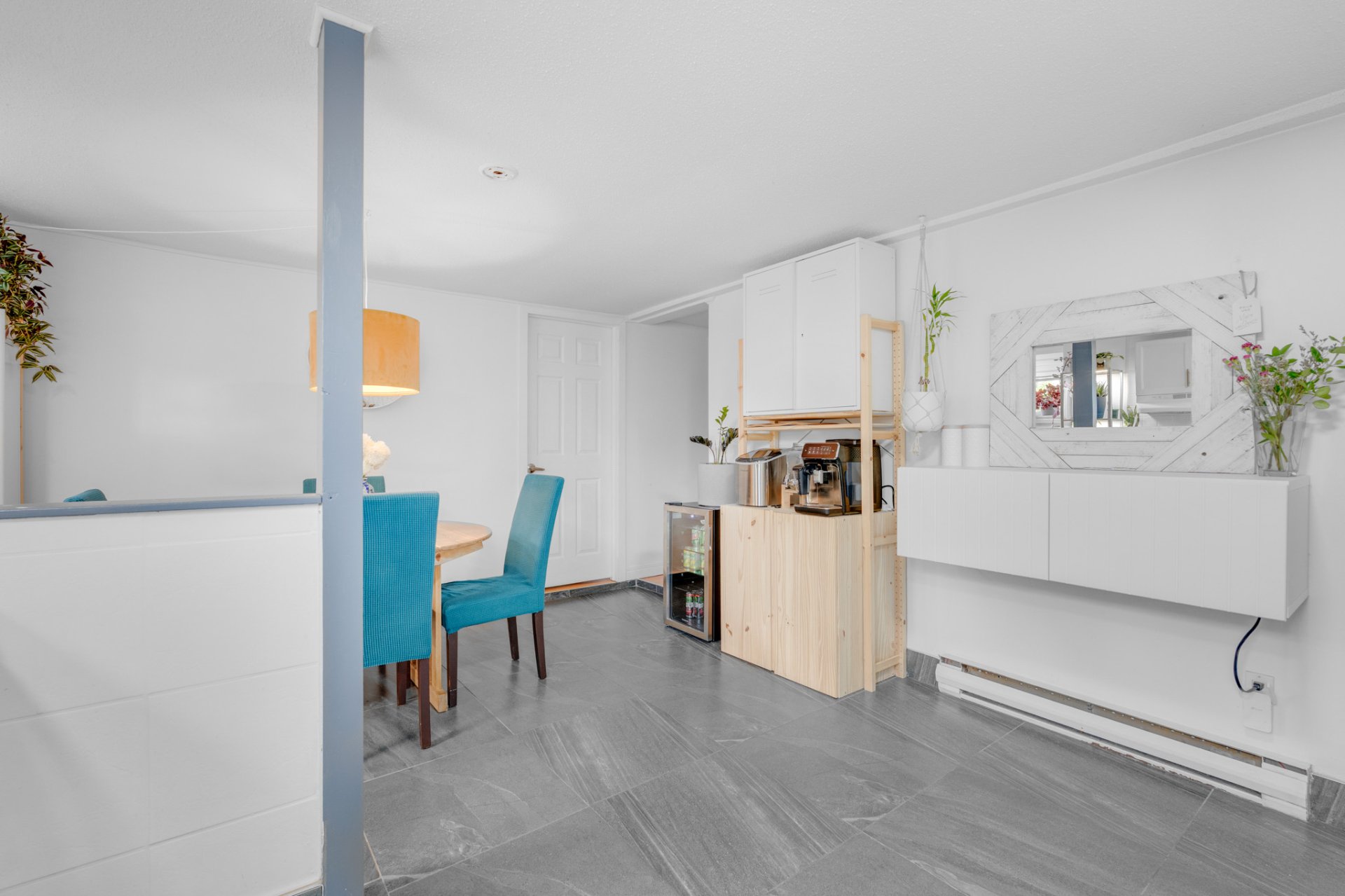 Vue d'ensemble - Logement au sous-sol