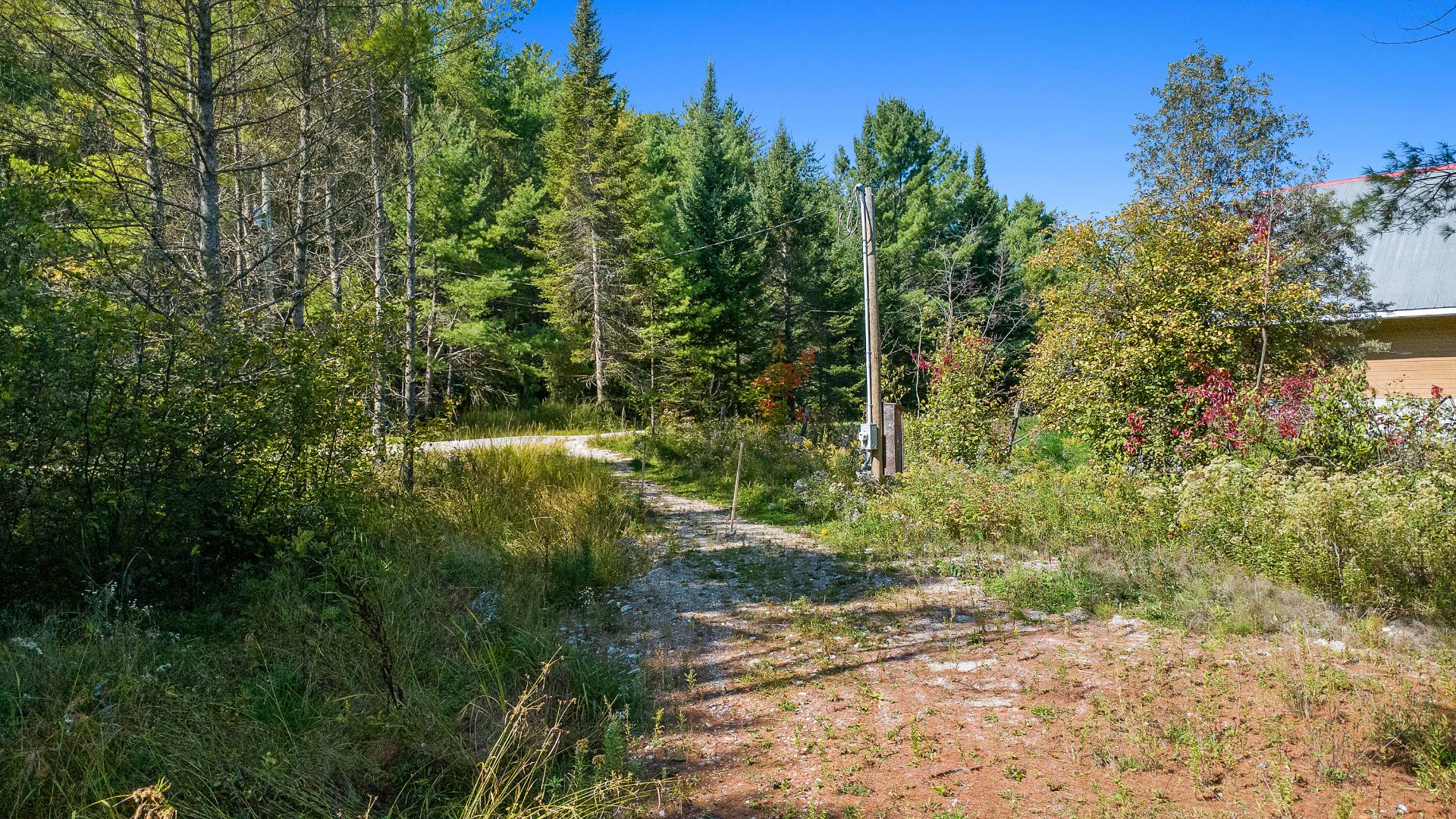 Terre/Terrain - chemin de l'entrée