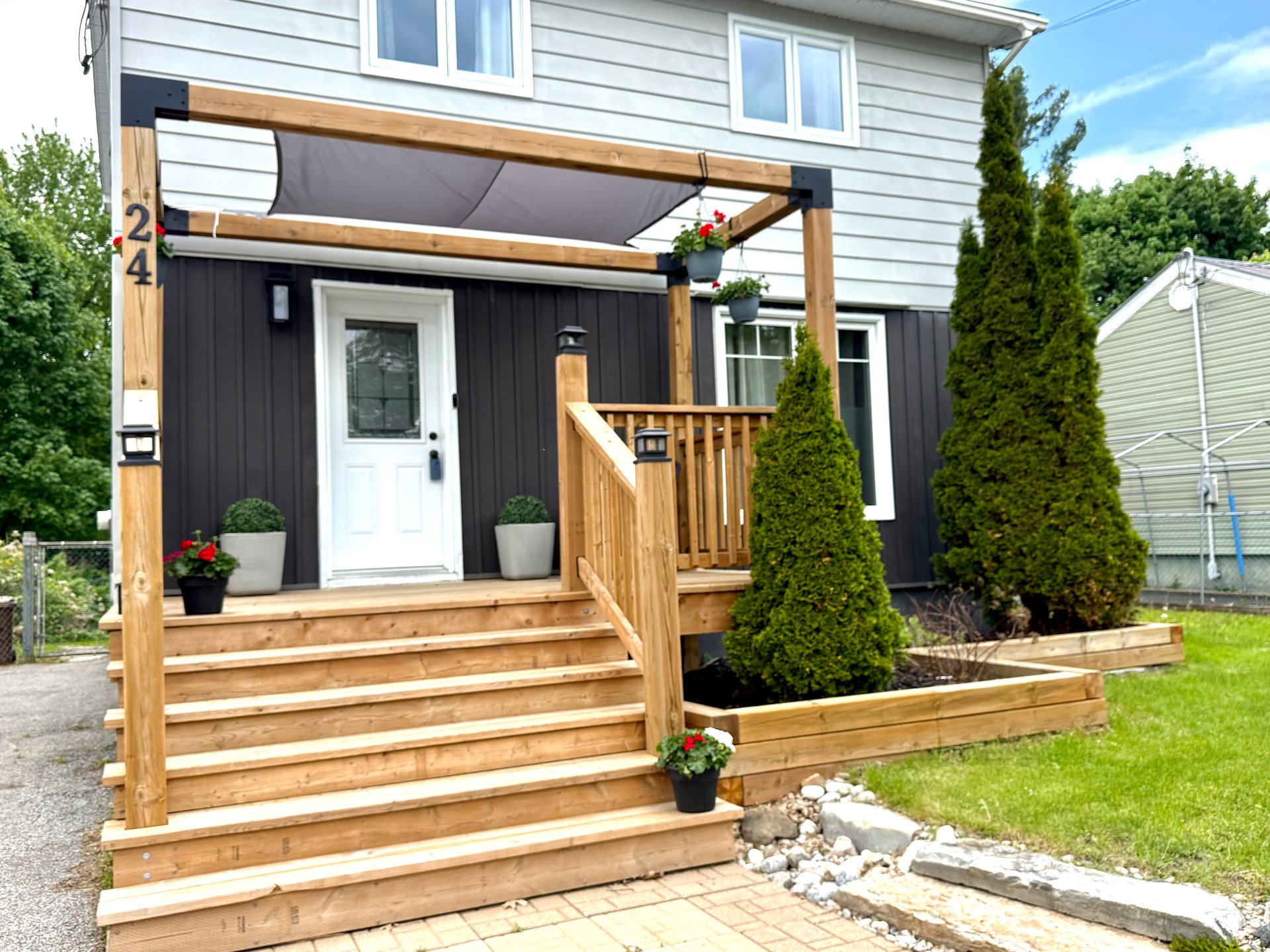 Exterior entrance
