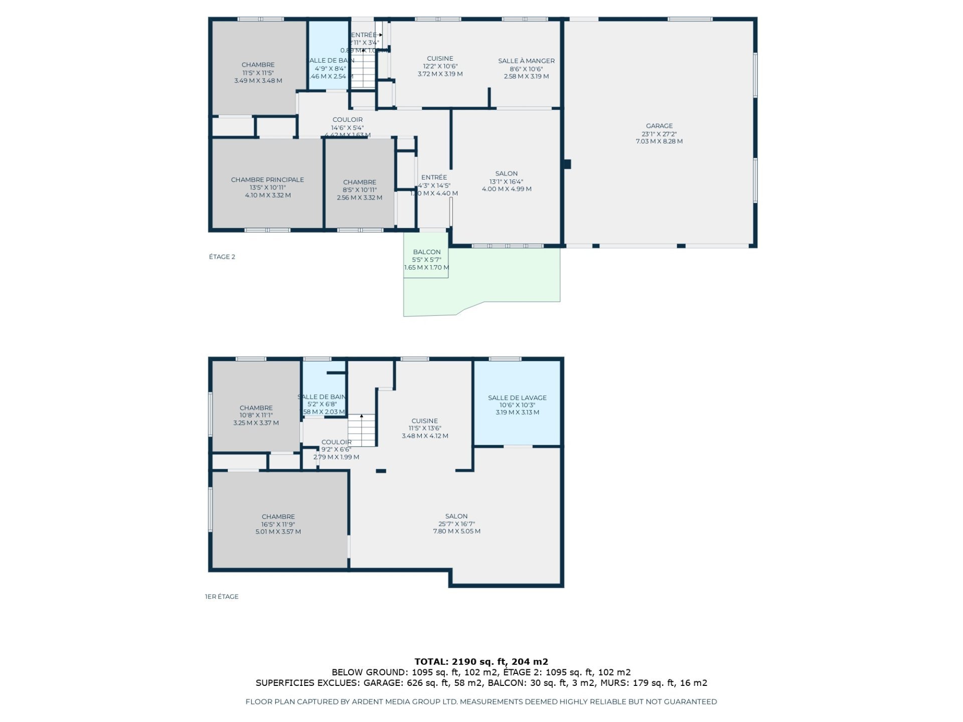 Autre - Plan d'étage