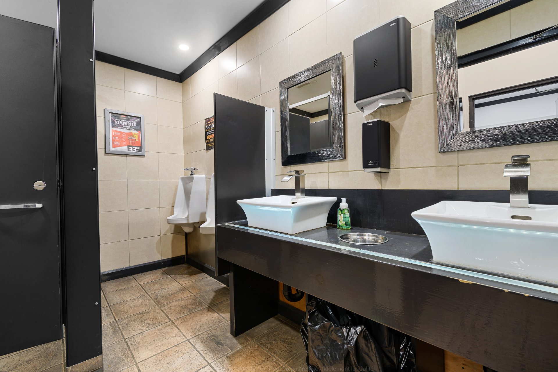 Toilette hommes