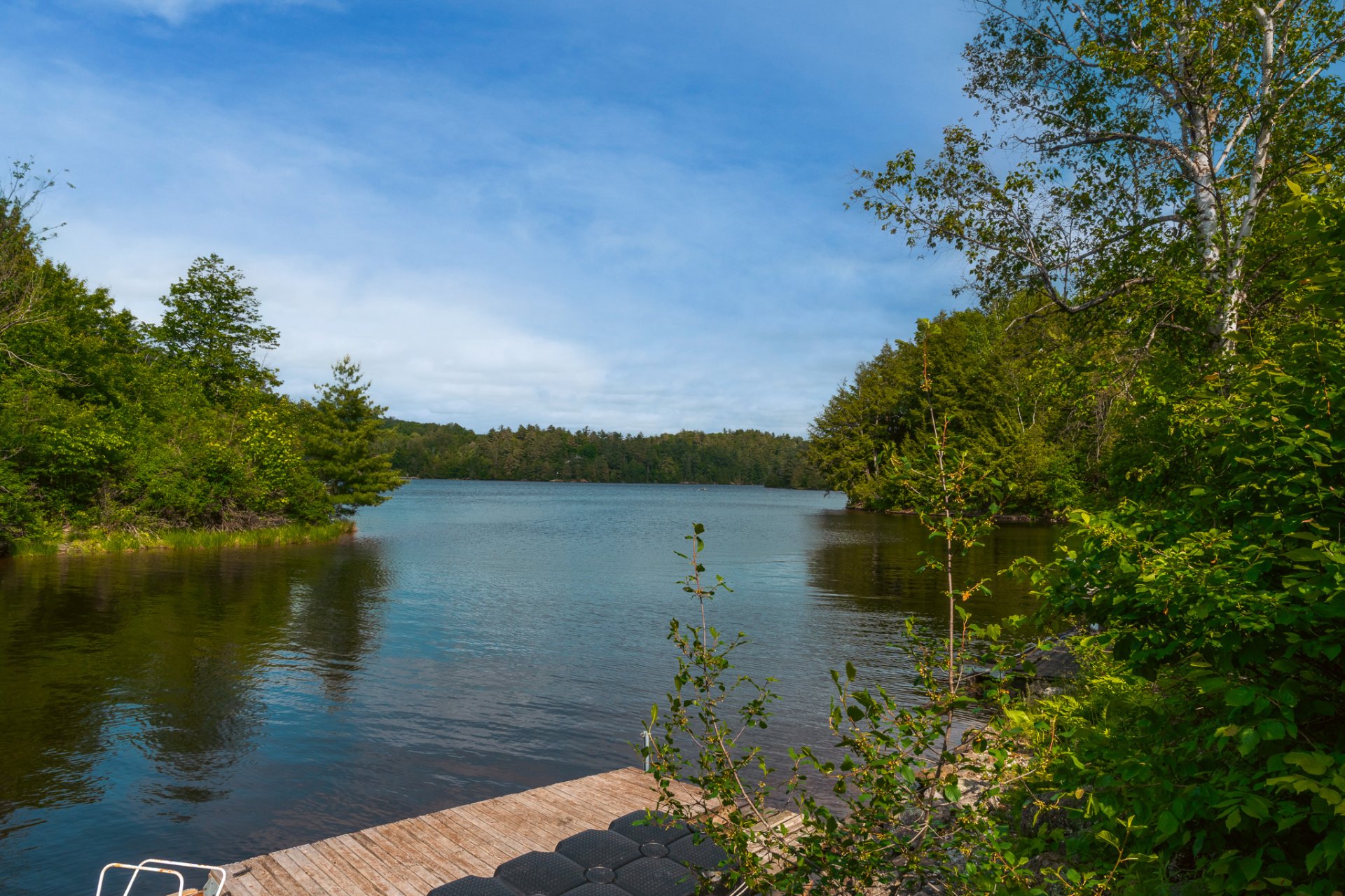 - Notarized access to the water and shared dock