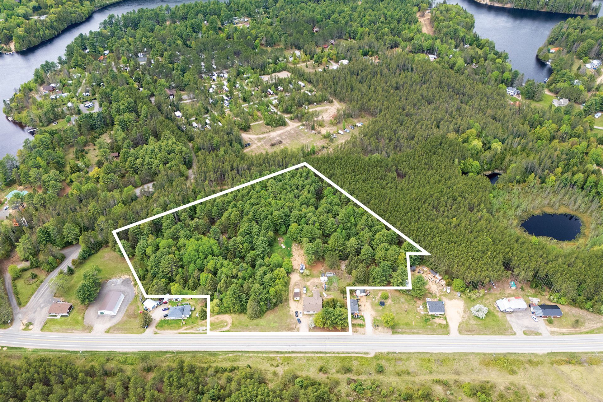 Aerial photo