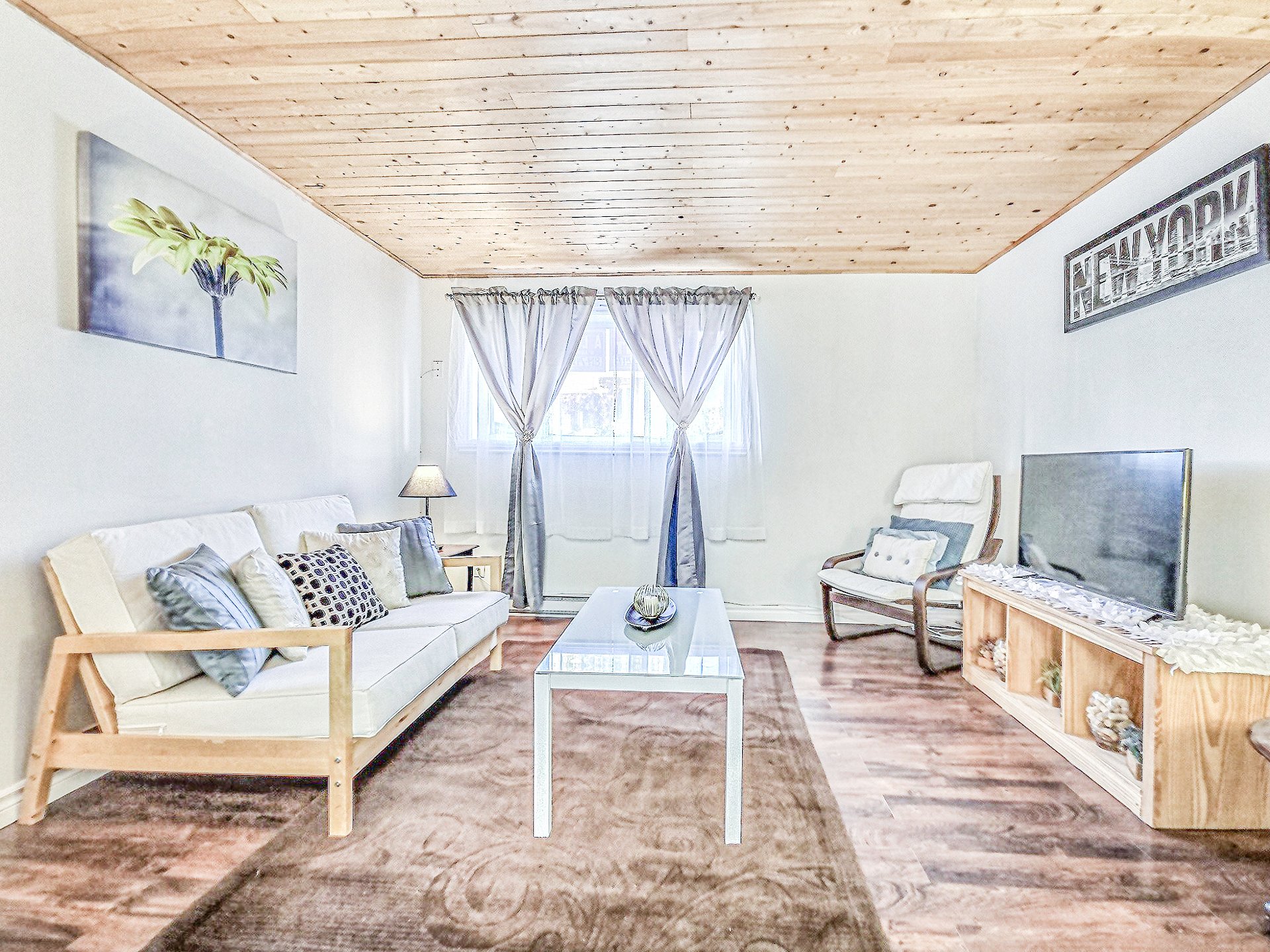Living room - apt E à titre d'exemple seulement