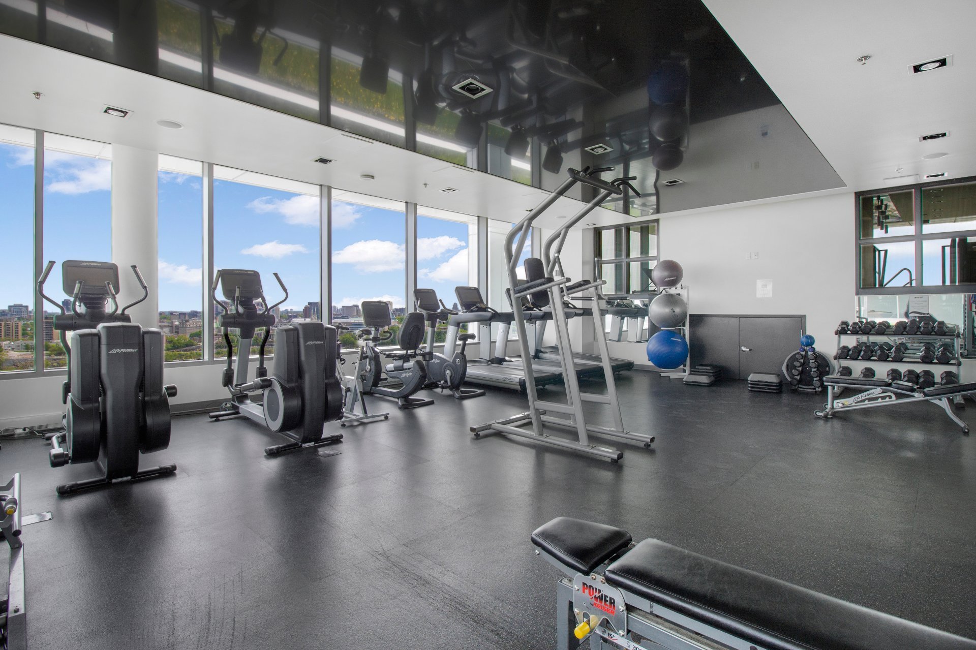 Salle d'exercice