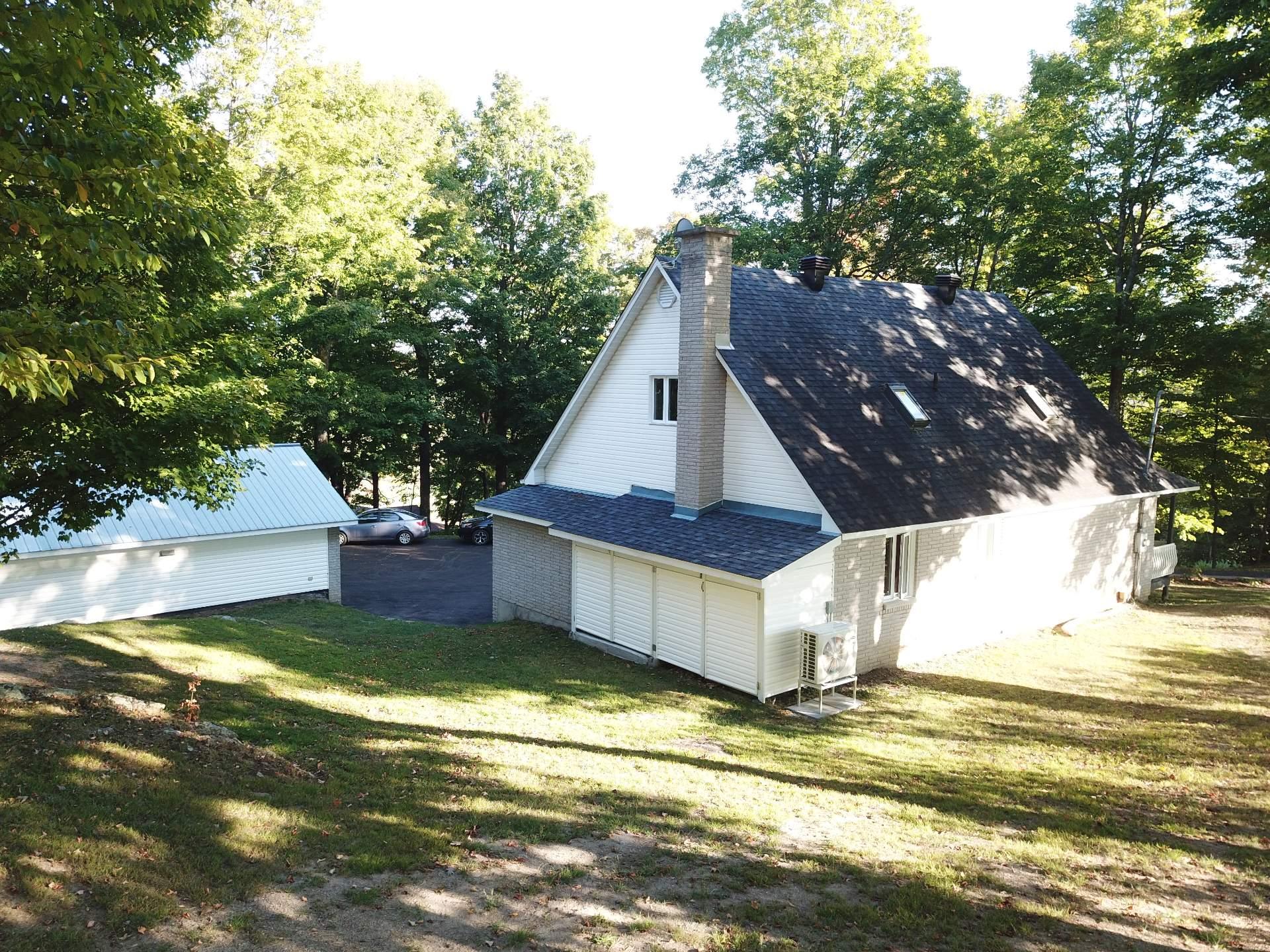 Back facade