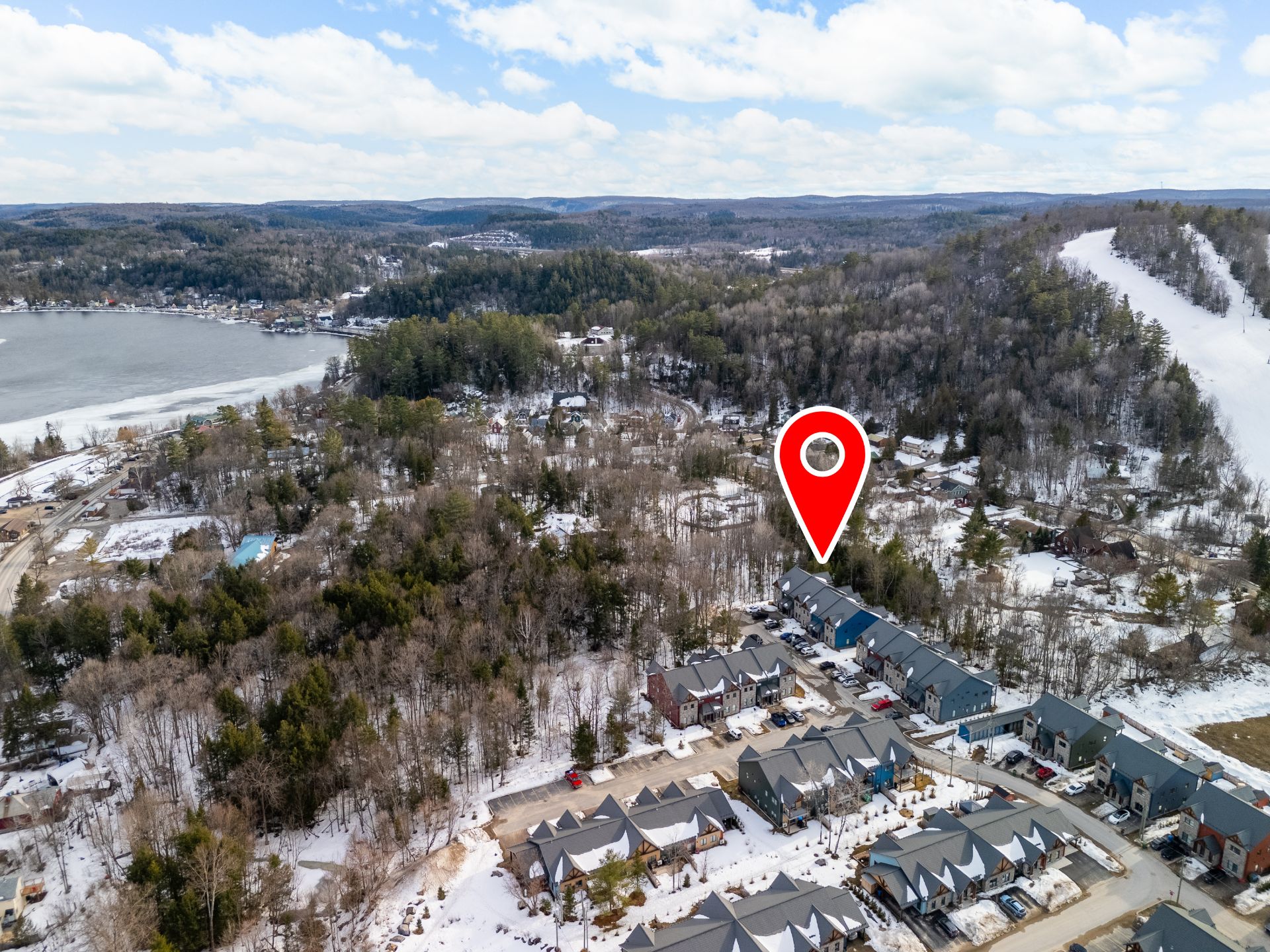 Aerial photo - South view