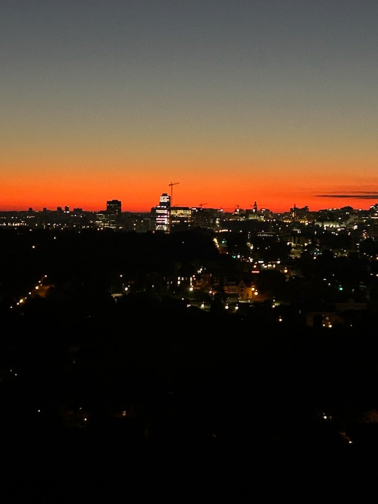 Vue - Lever de soleil