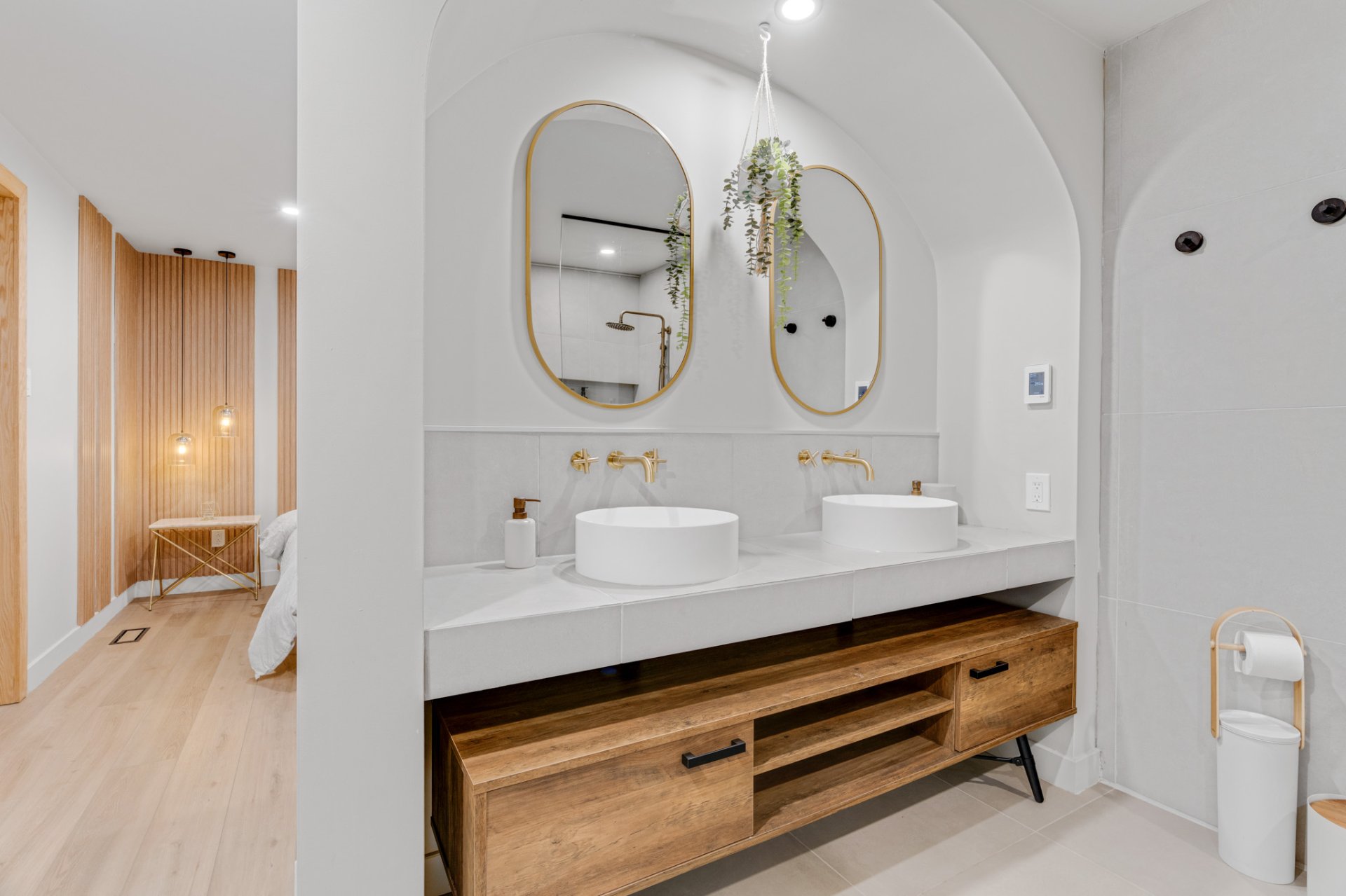 Salle de bains attenante à la CCP