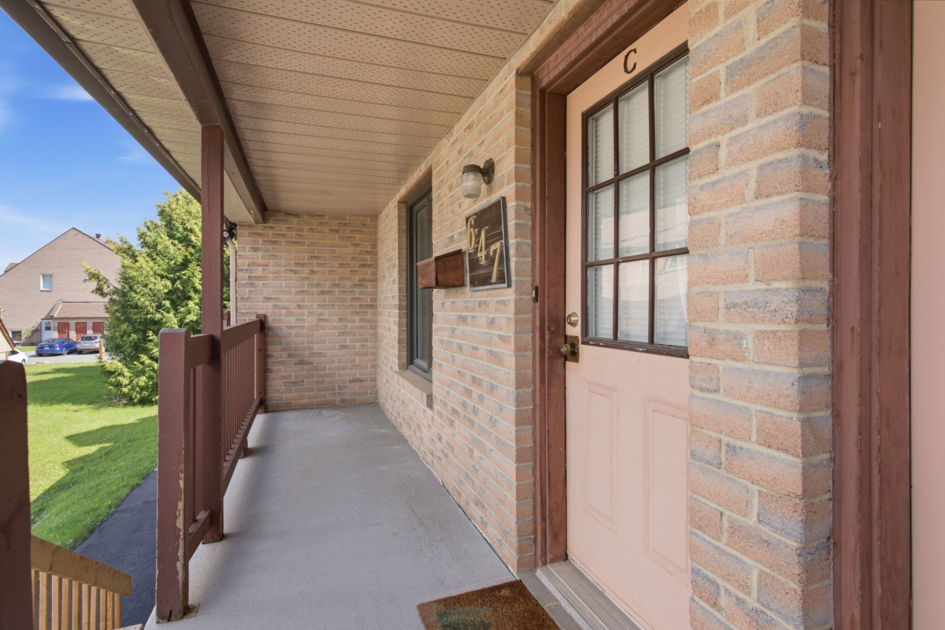 Exterior entrance