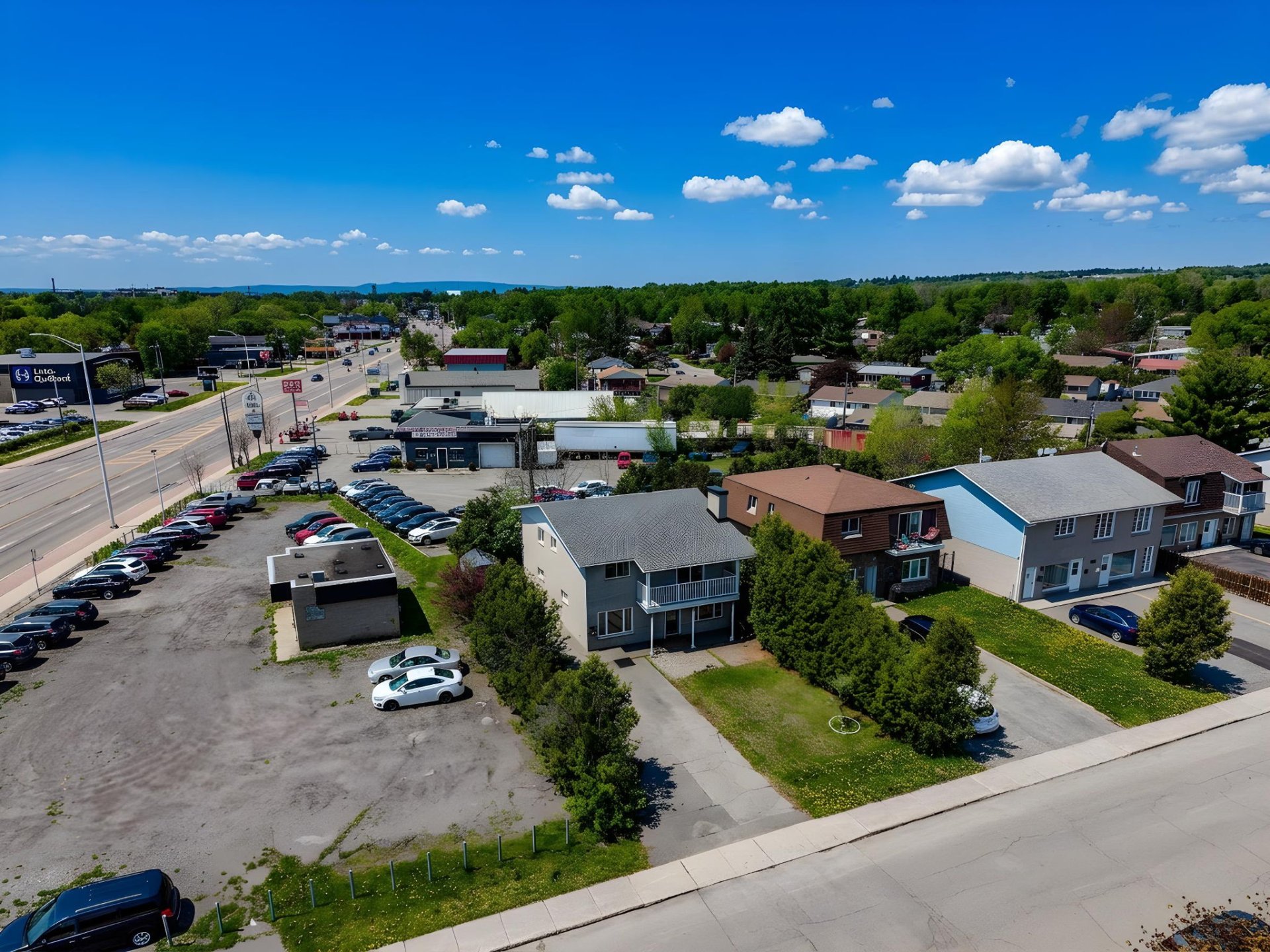 Aerial photo