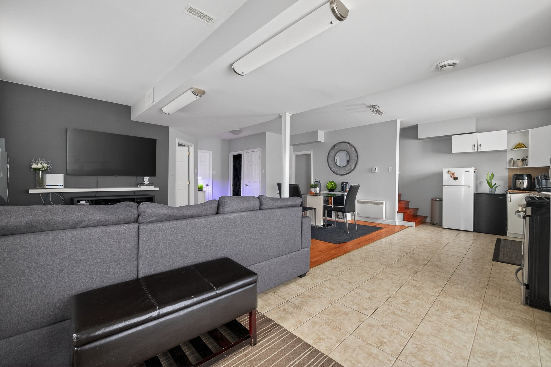 Vue d'ensemble - rez-de-jardin