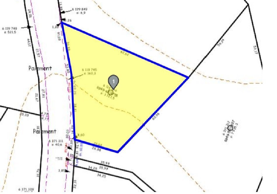 Drawing (sketch) - Matrix with level curves