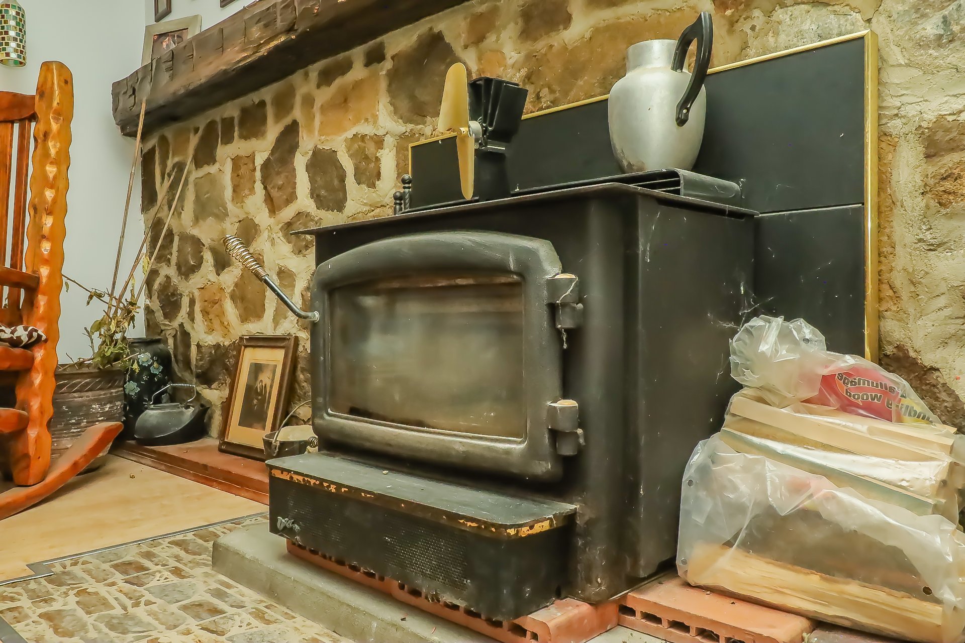 Dining room - Wood stove