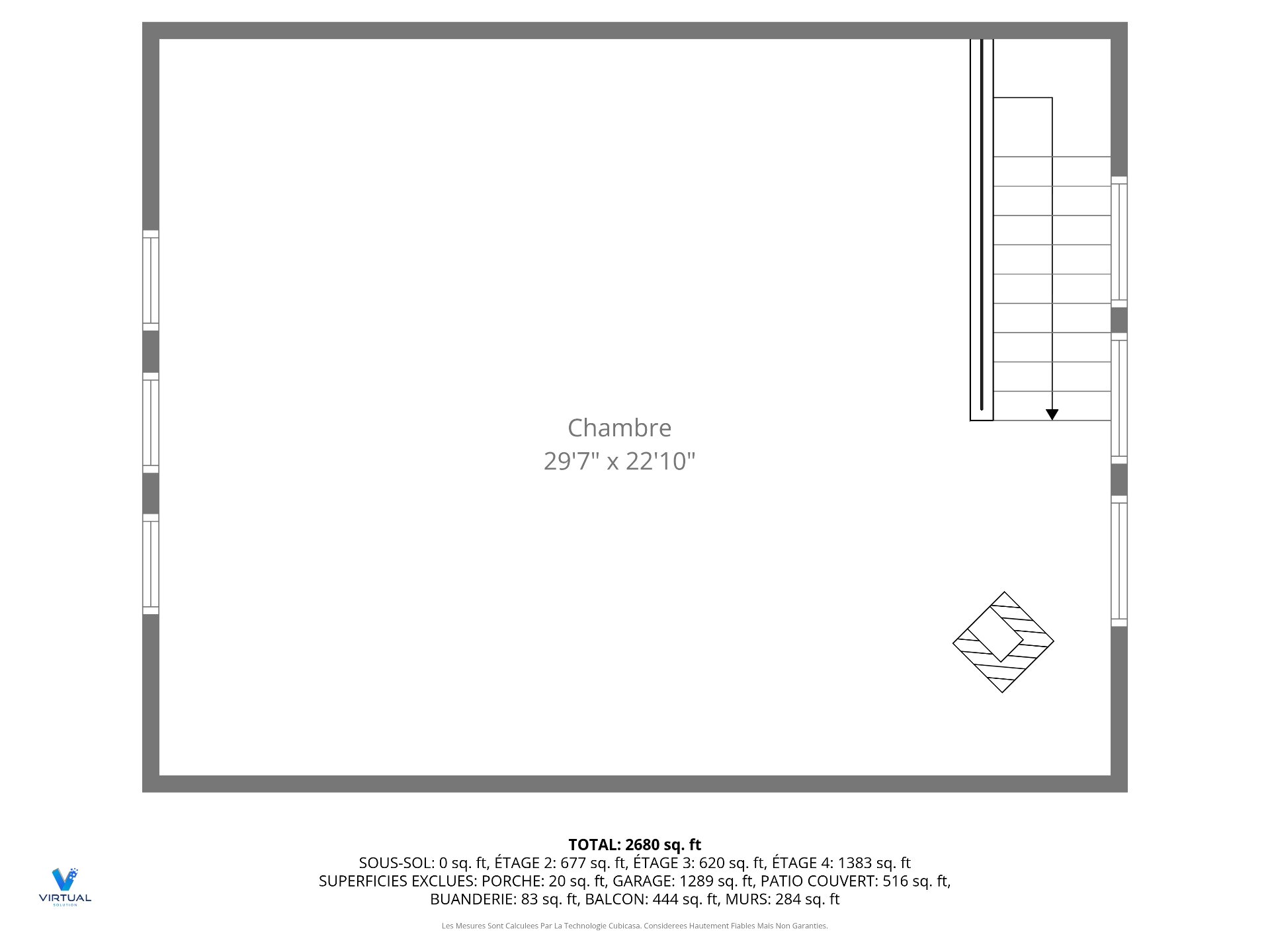 Plan (croquis) - Loft